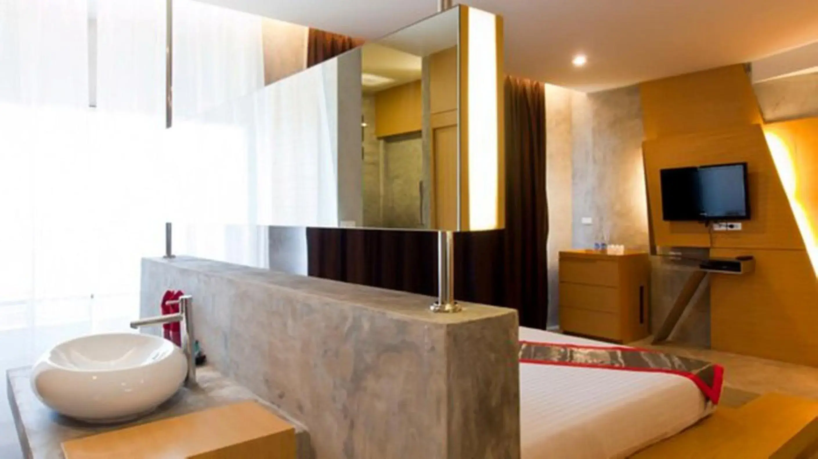 Photo of the whole room, Bathroom in The Now Hotel - SHA Extra Plus