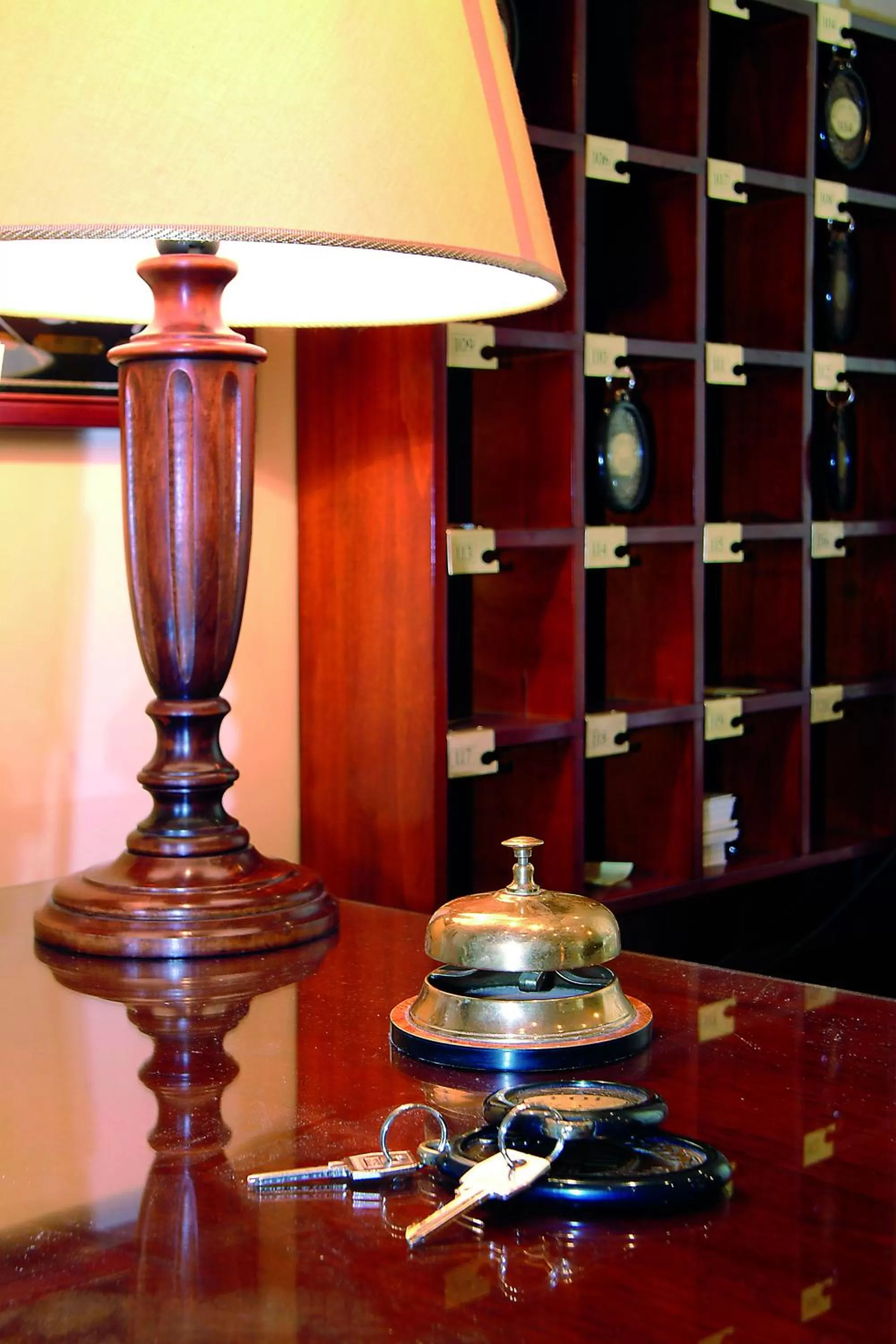 Lobby or reception in Hotel Meridiana