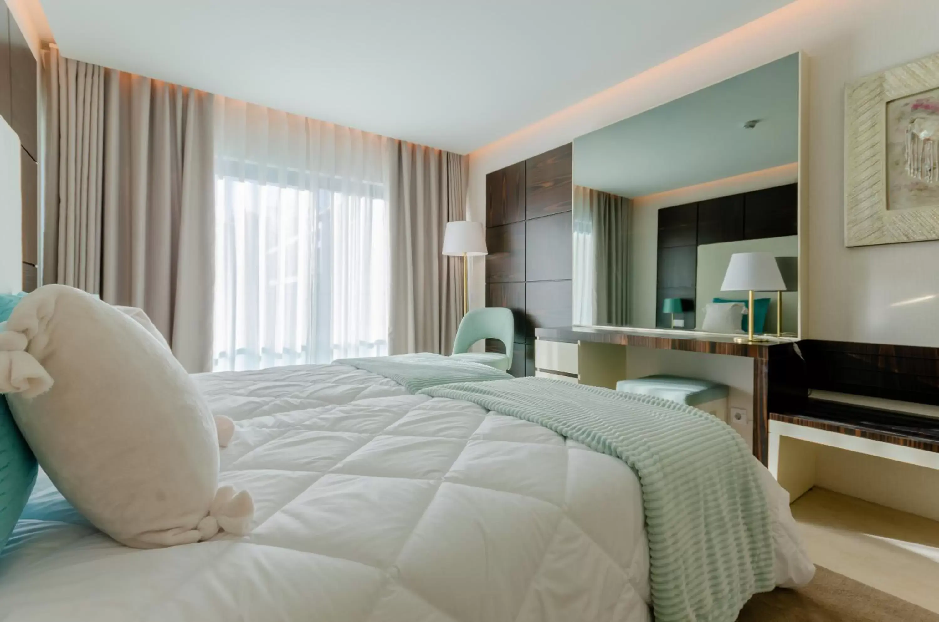 Bedroom, Bed in Hotel Alvorada
