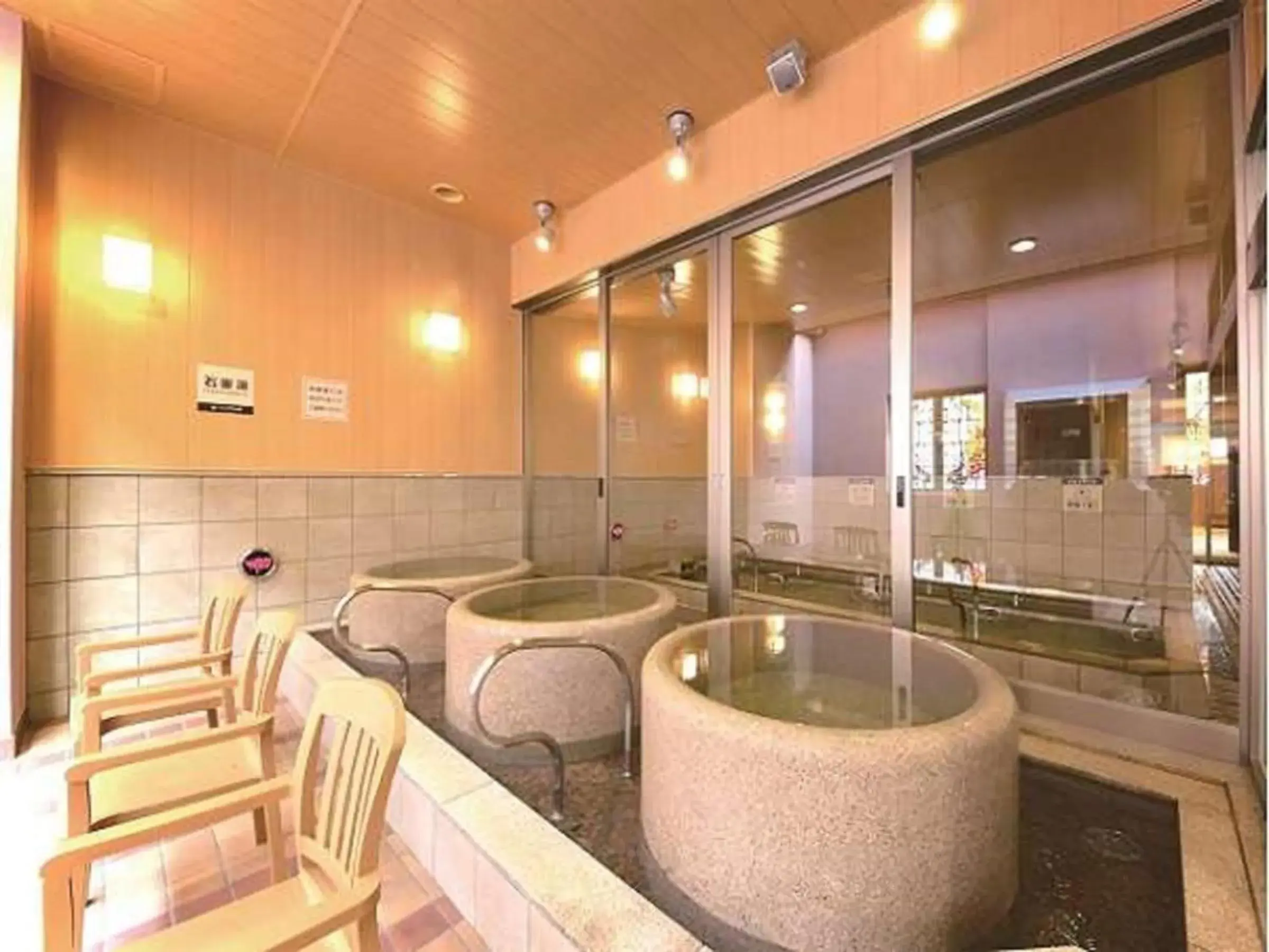 Hot Spring Bath, Bathroom in Hotel WBF Grande Asahikawa