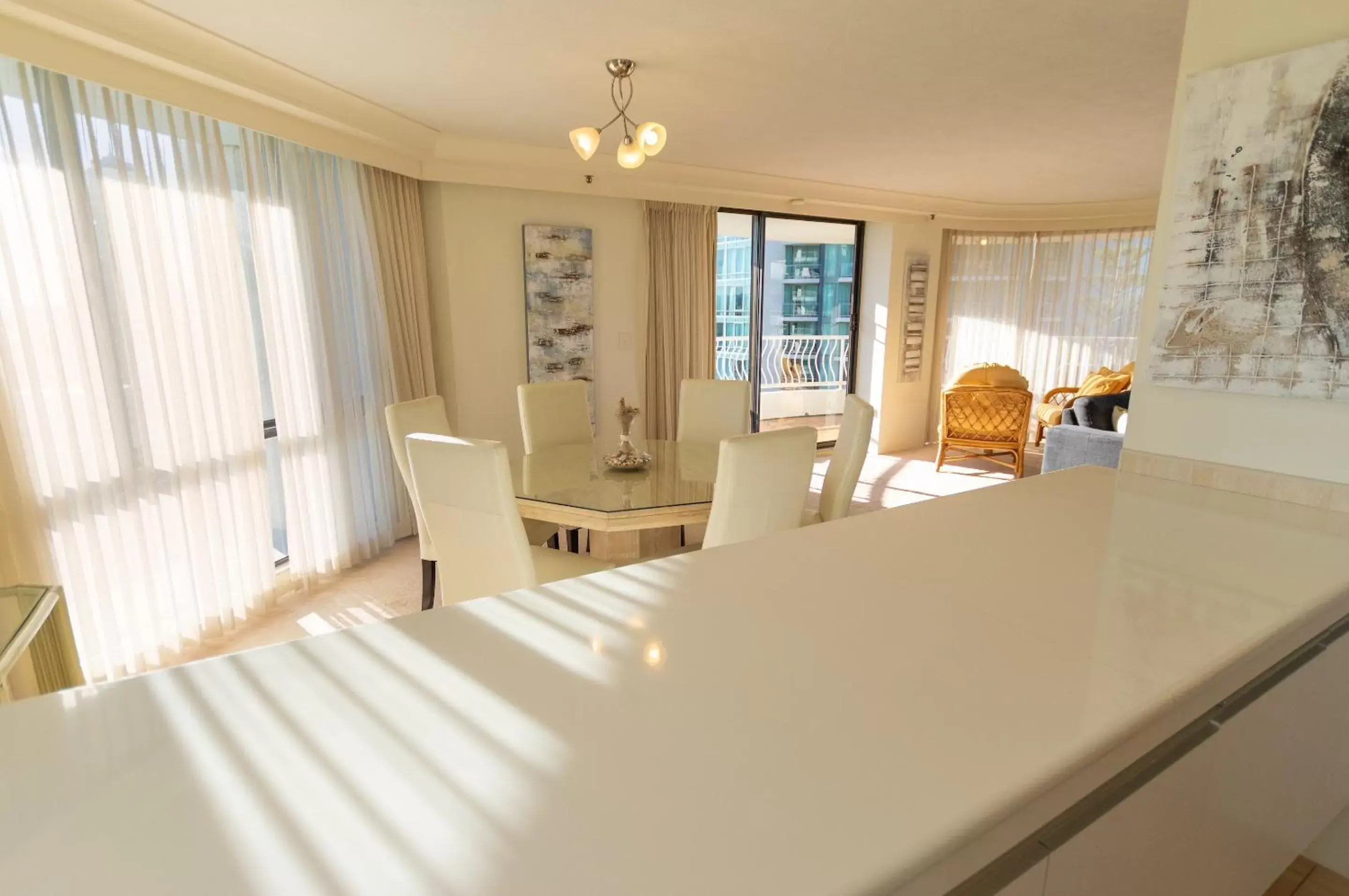 Dining area in Aegean Resort Apartments