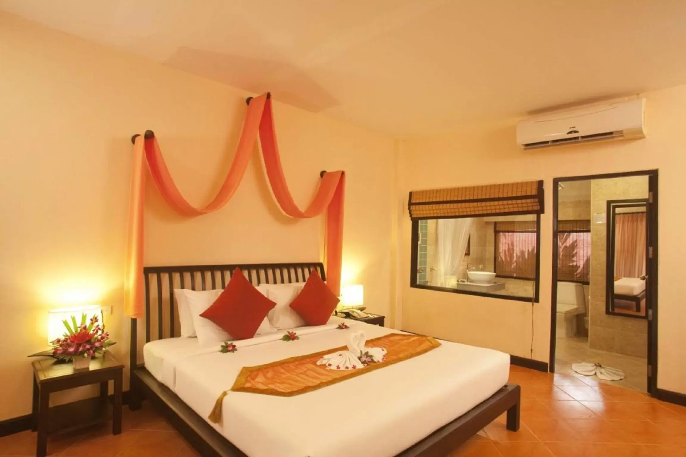 Bed in Sudala Beach Resort