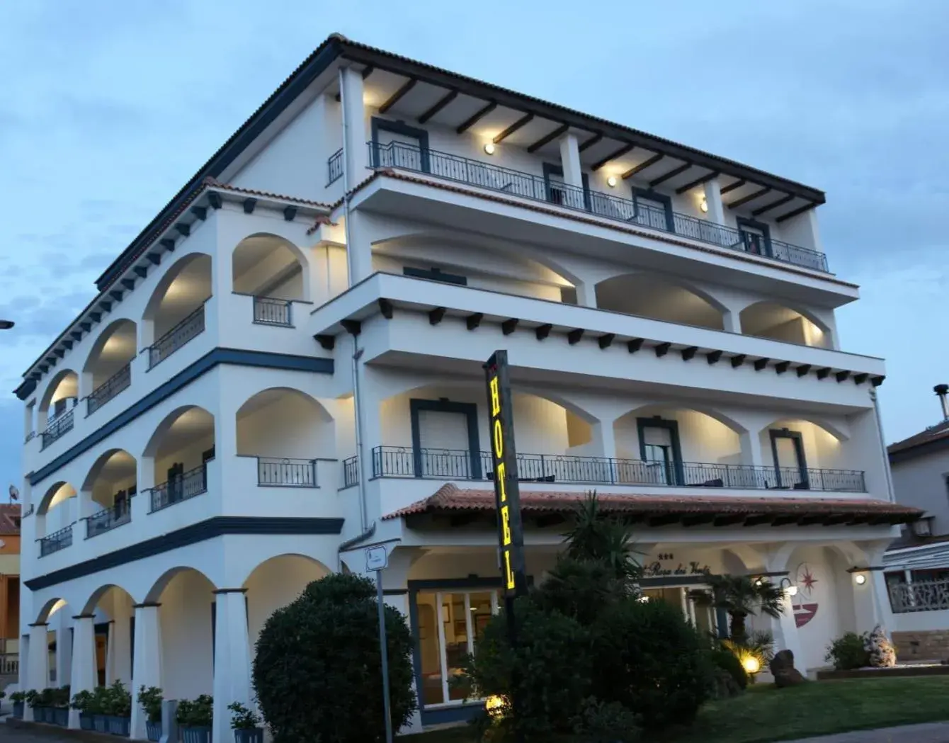 Property Building in Hotel Rosa dei Venti