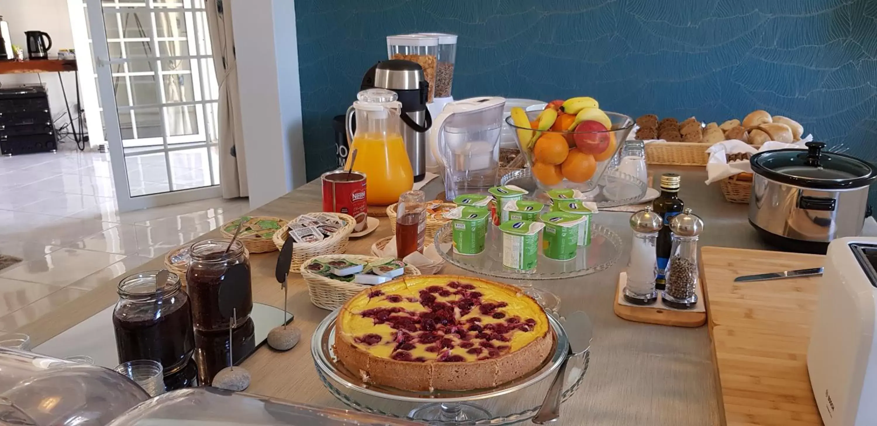 Continental breakfast in Quinta Nova Vale Del Rey