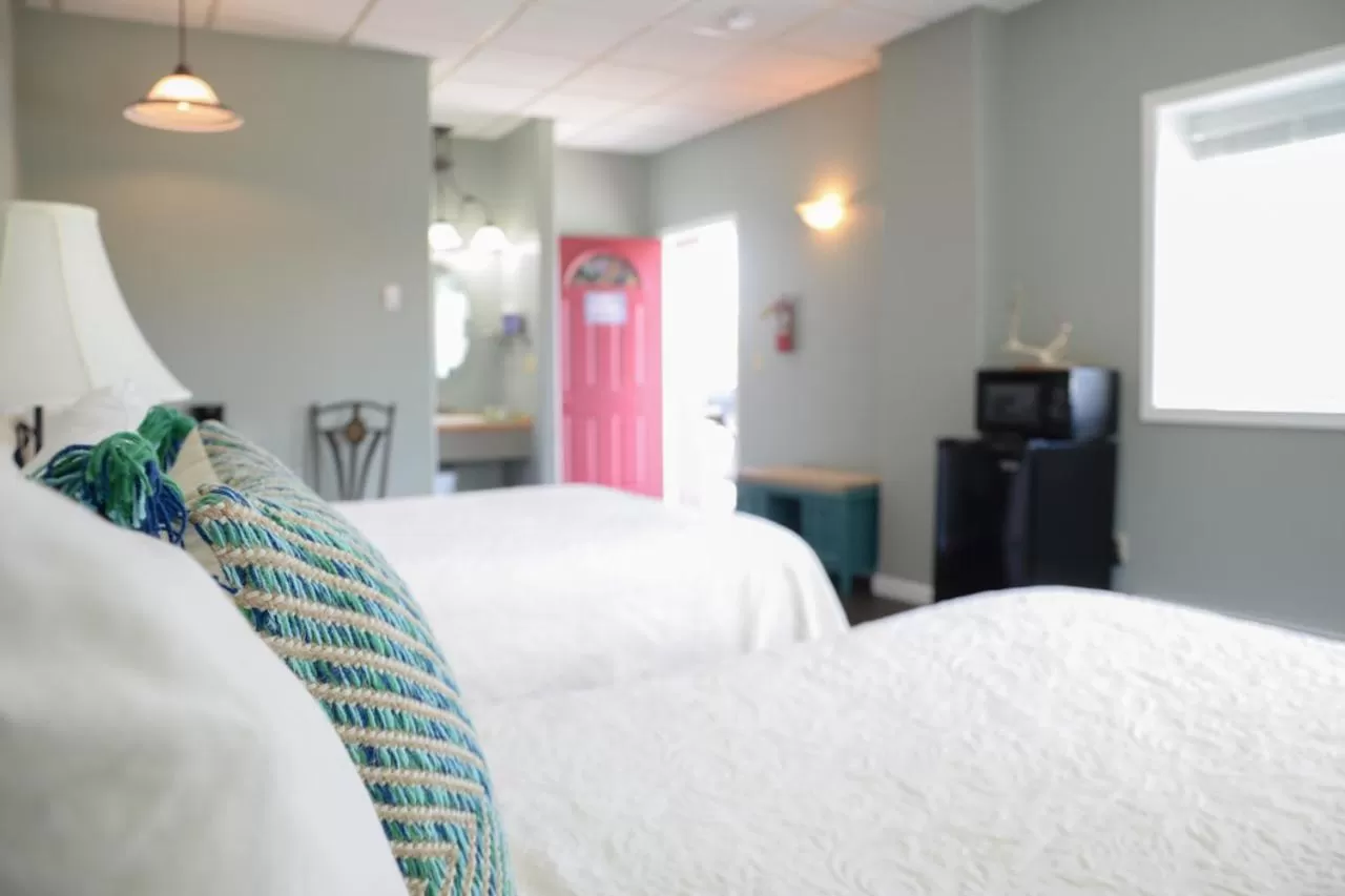 Bed in Trailhead Lodging