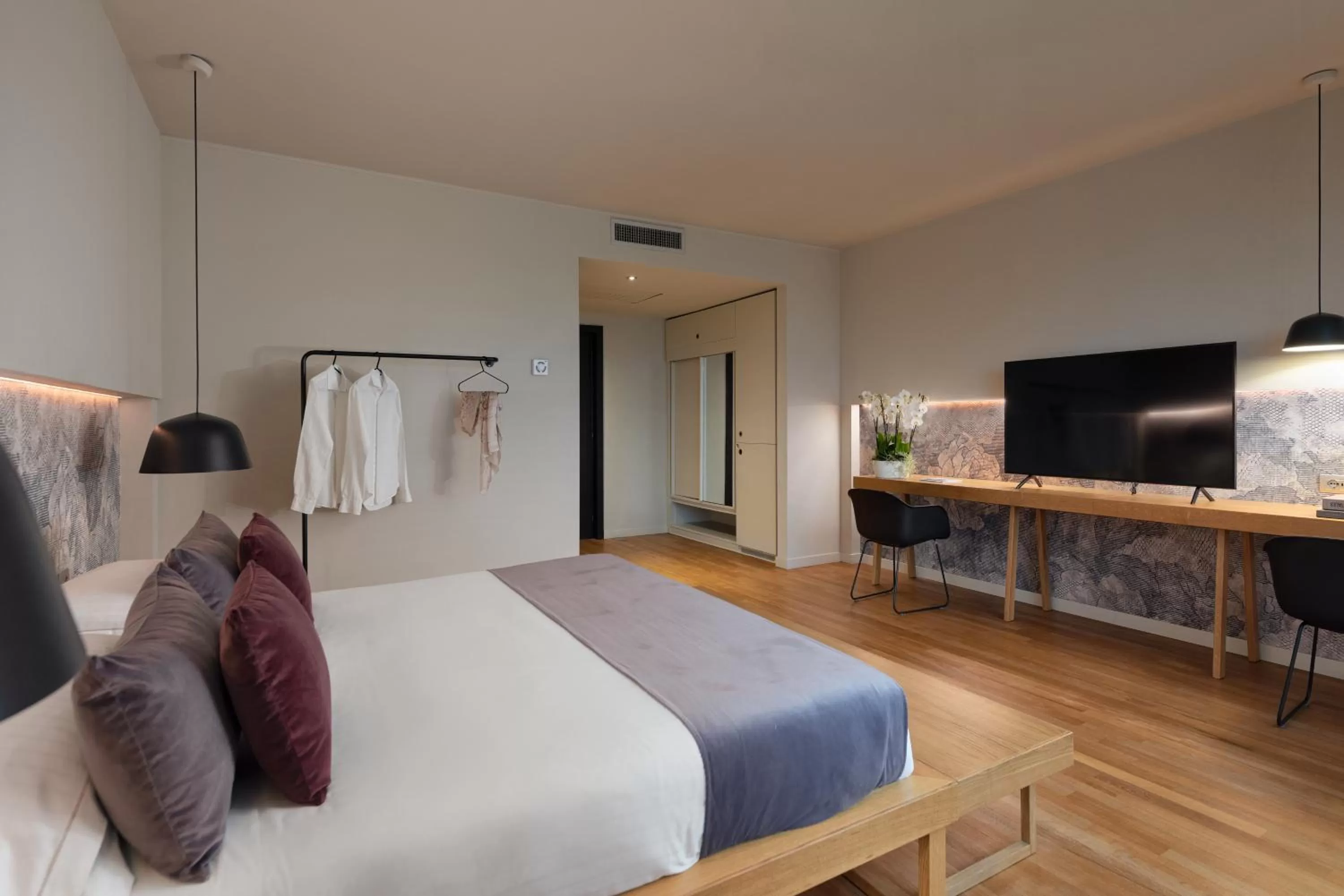 Photo of the whole room in Hotel Leopardi