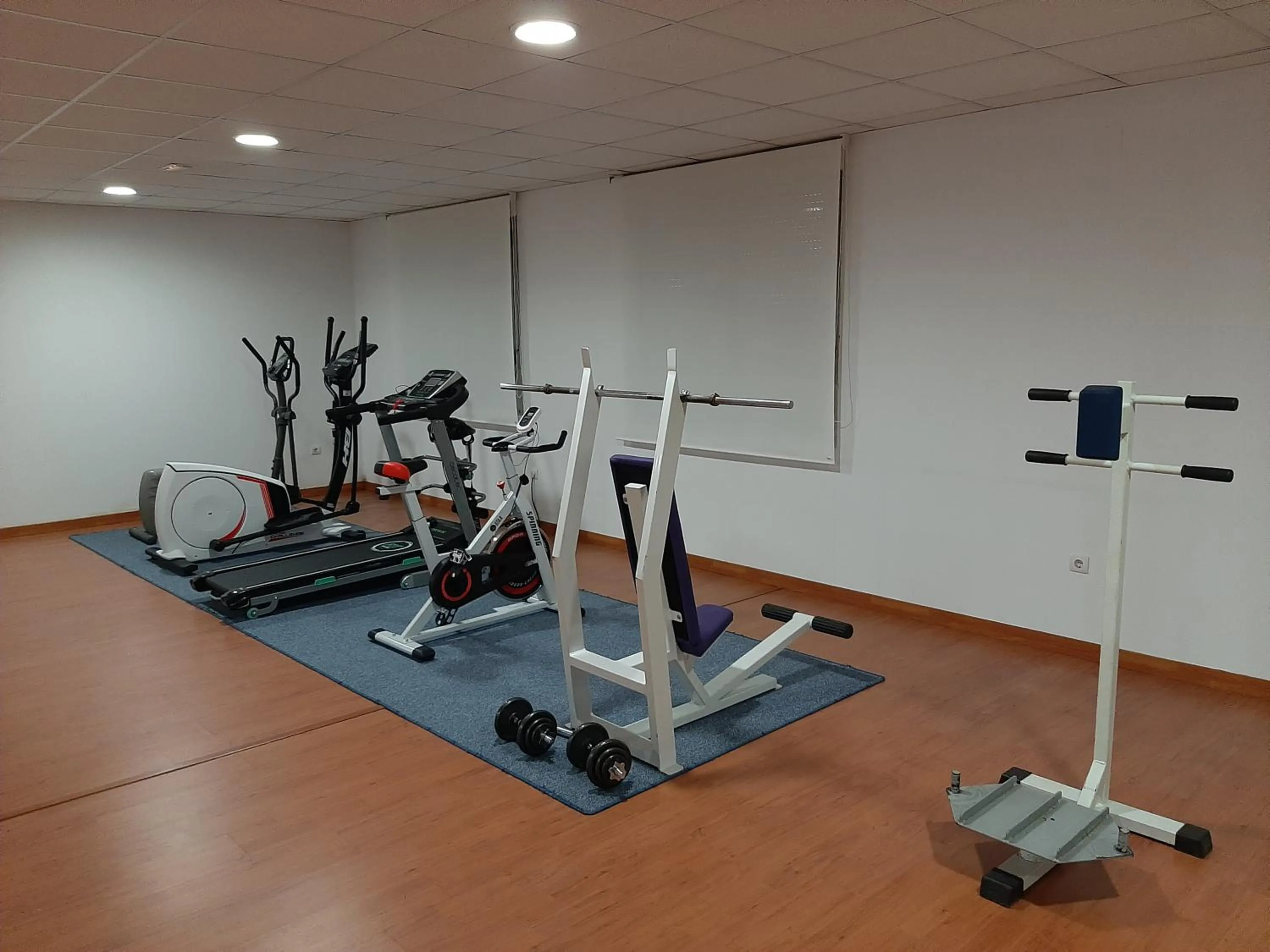 Fitness centre/facilities in Hotel Temple Ponferrada