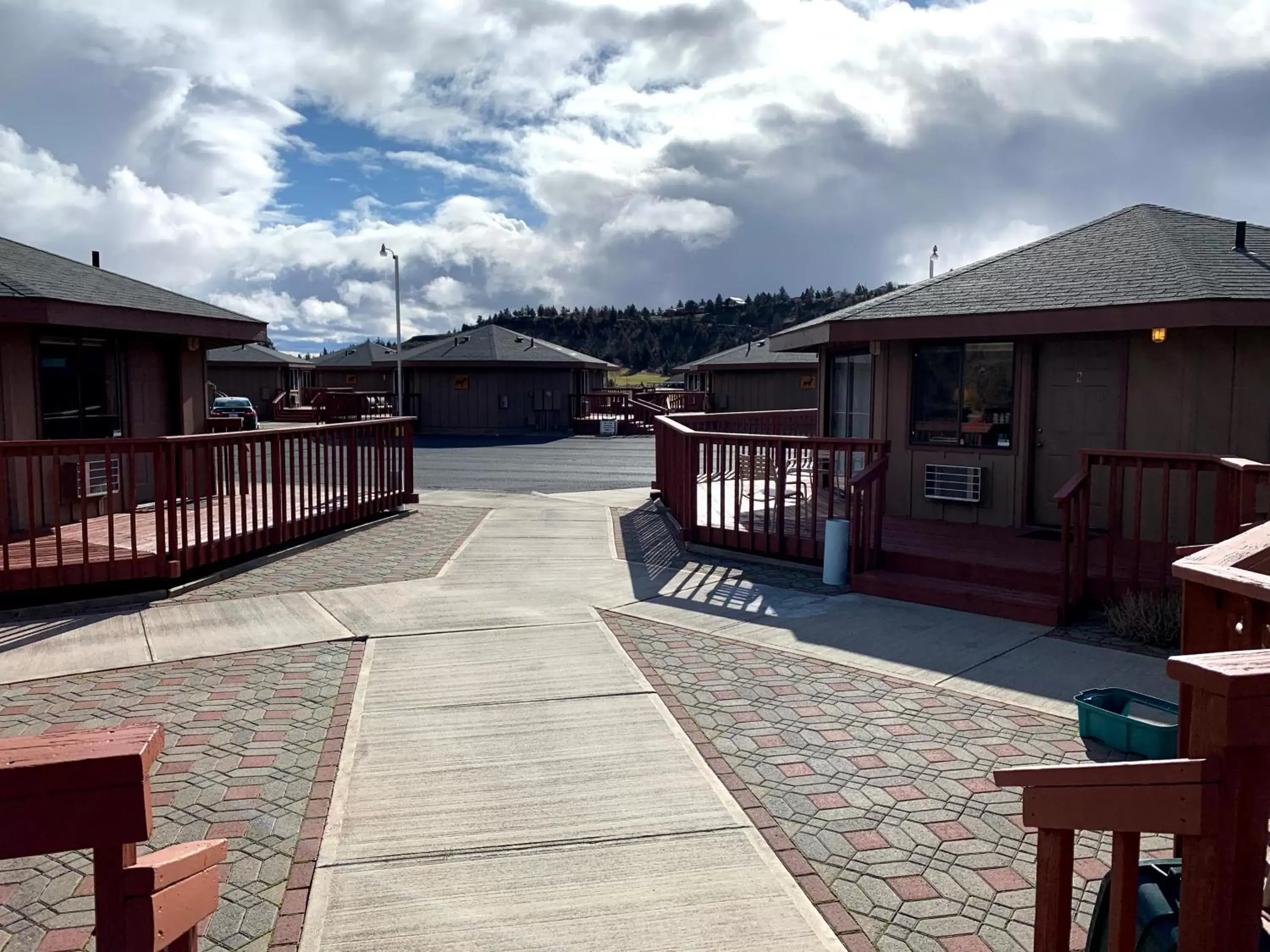 Patio in Smith Rock Resort