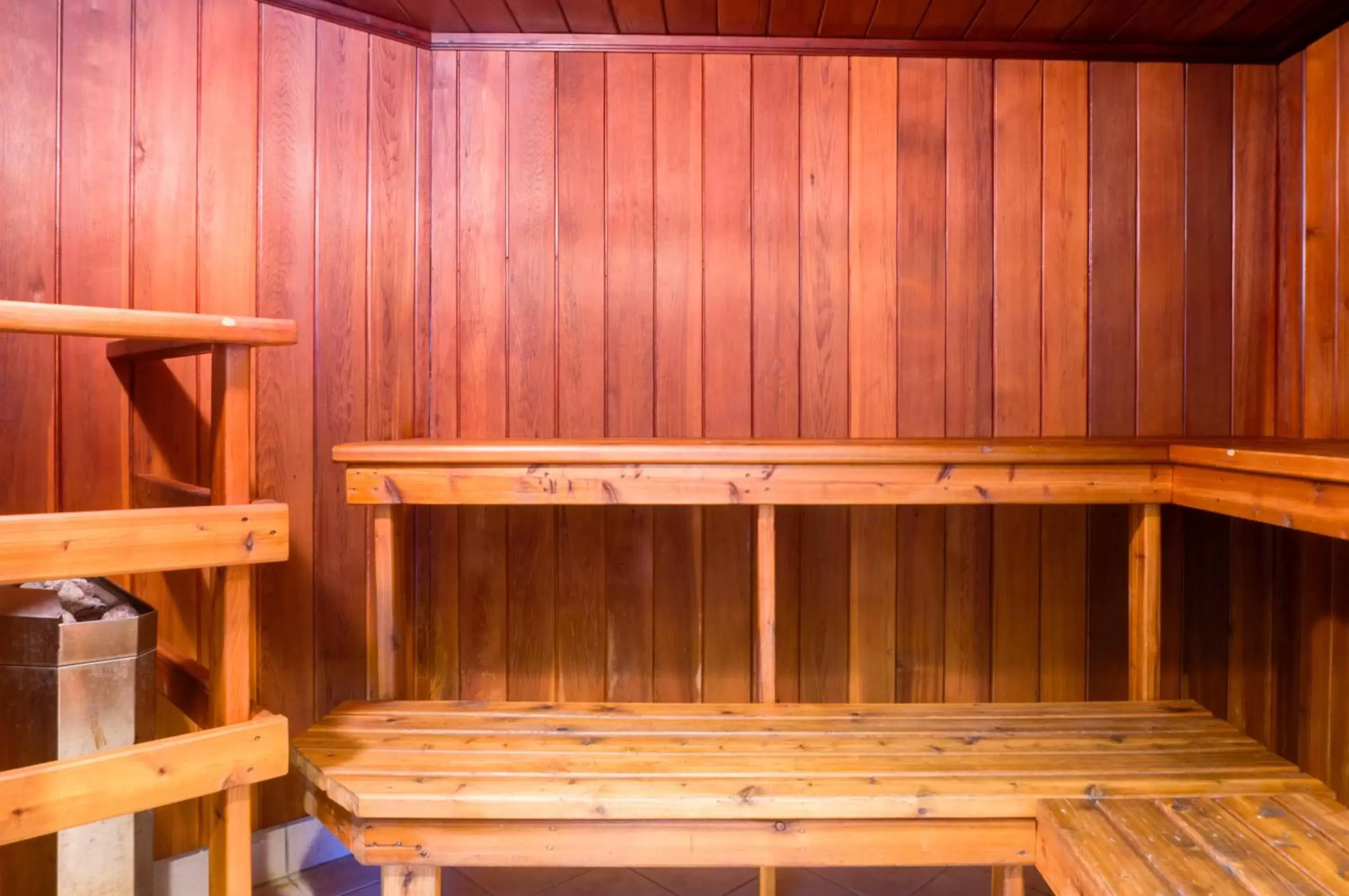 Sauna in Rocky Mountain Ski Lodge