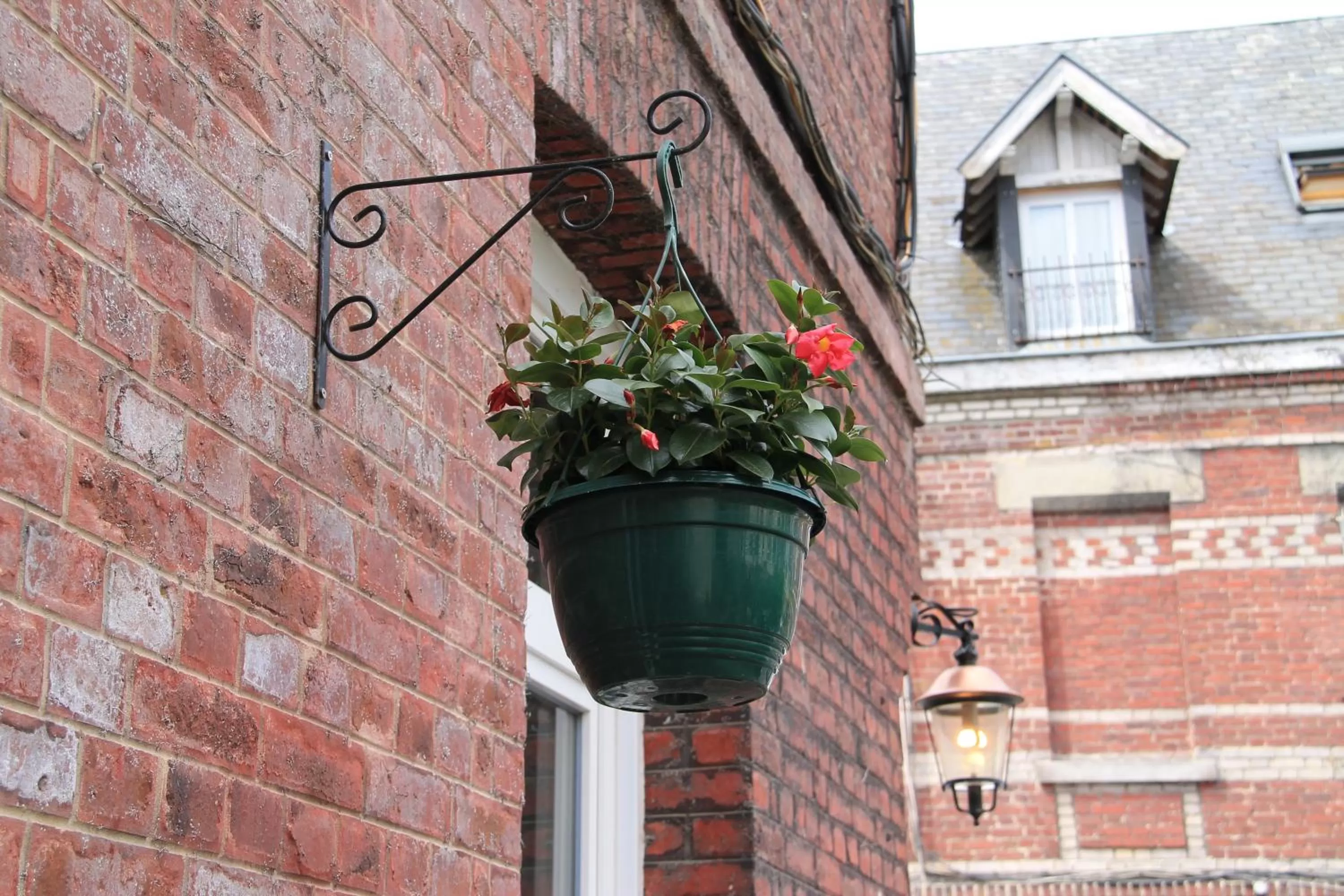 Decorative detail in Hôtel & Appartements Le Florence