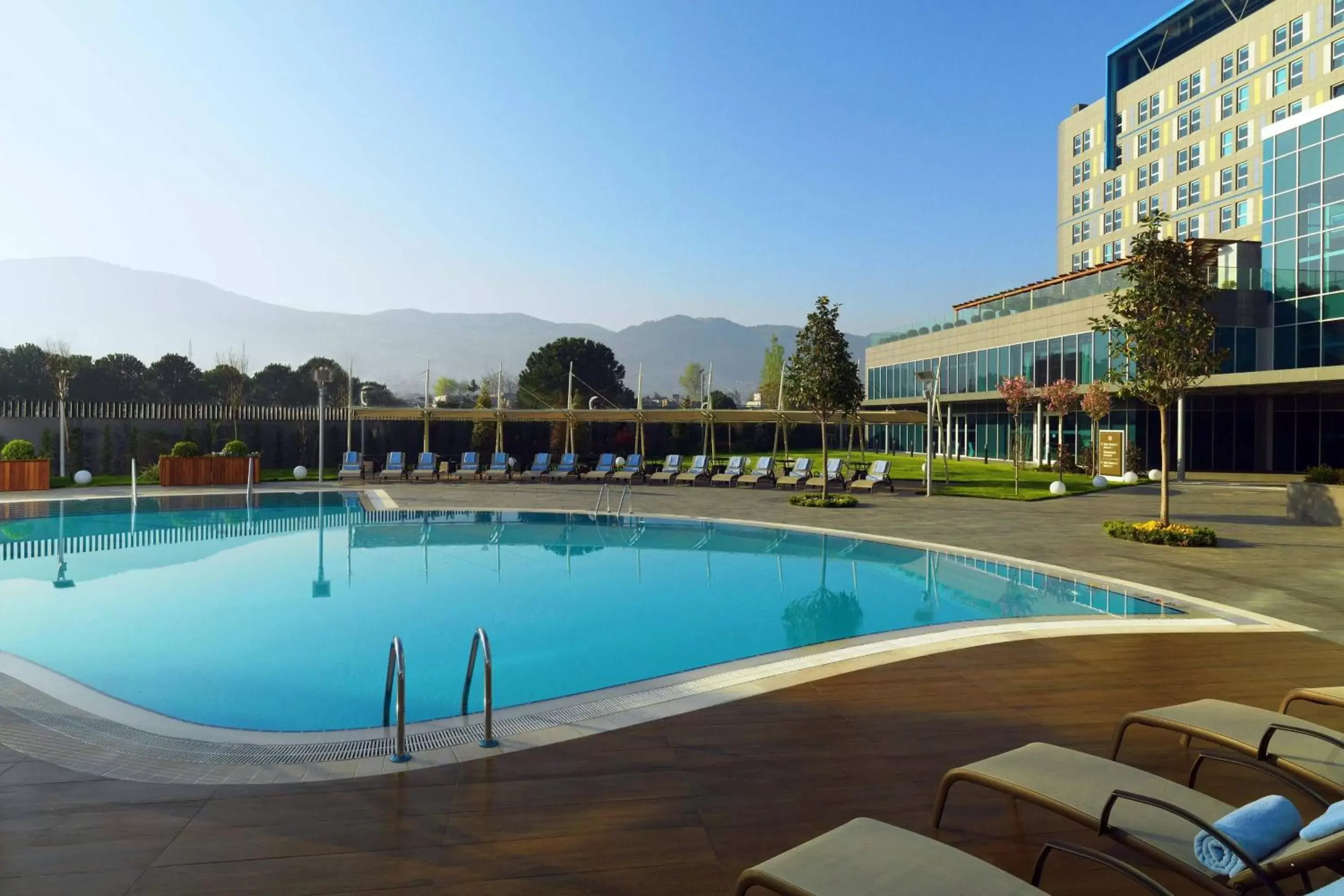 Swimming Pool in Sheraton Bursa Hotel