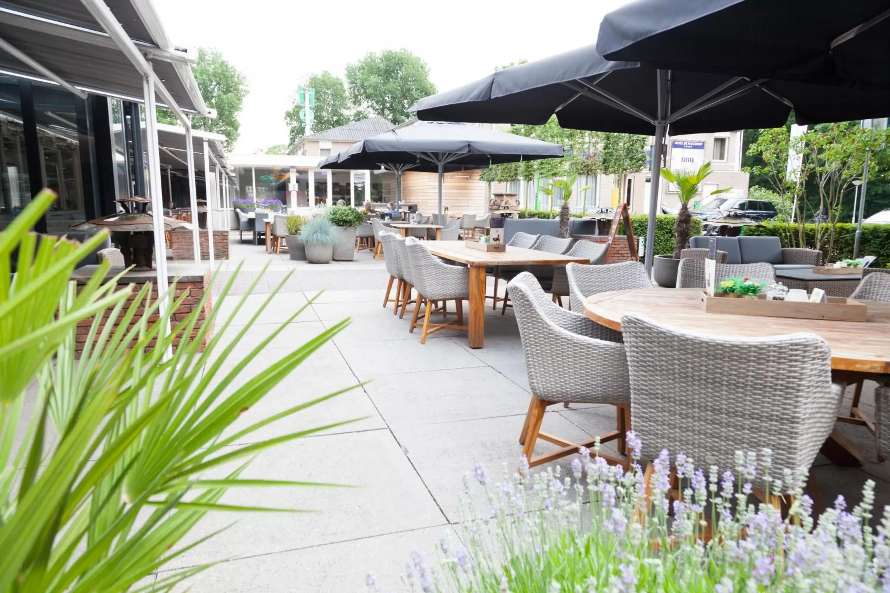 Patio in Hotel de Naaldhof