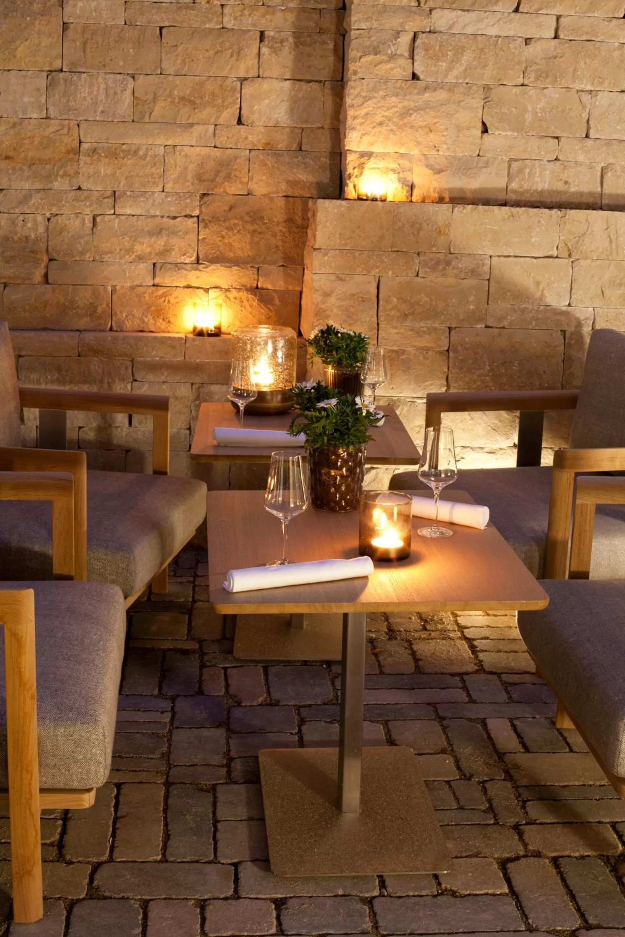 Patio in Gasthof Zufriedenheit