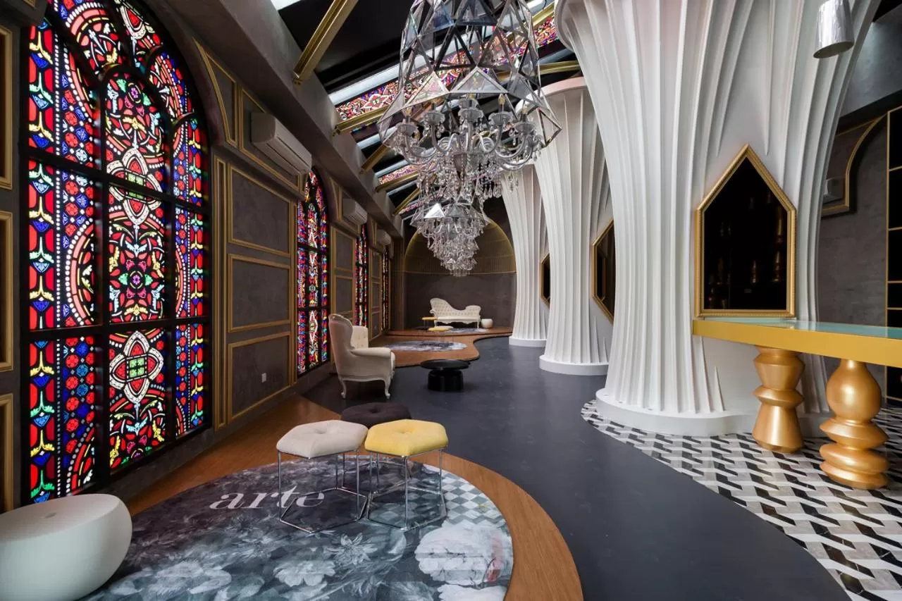 Seating area in Arte Mont Kiara Hotel Suite