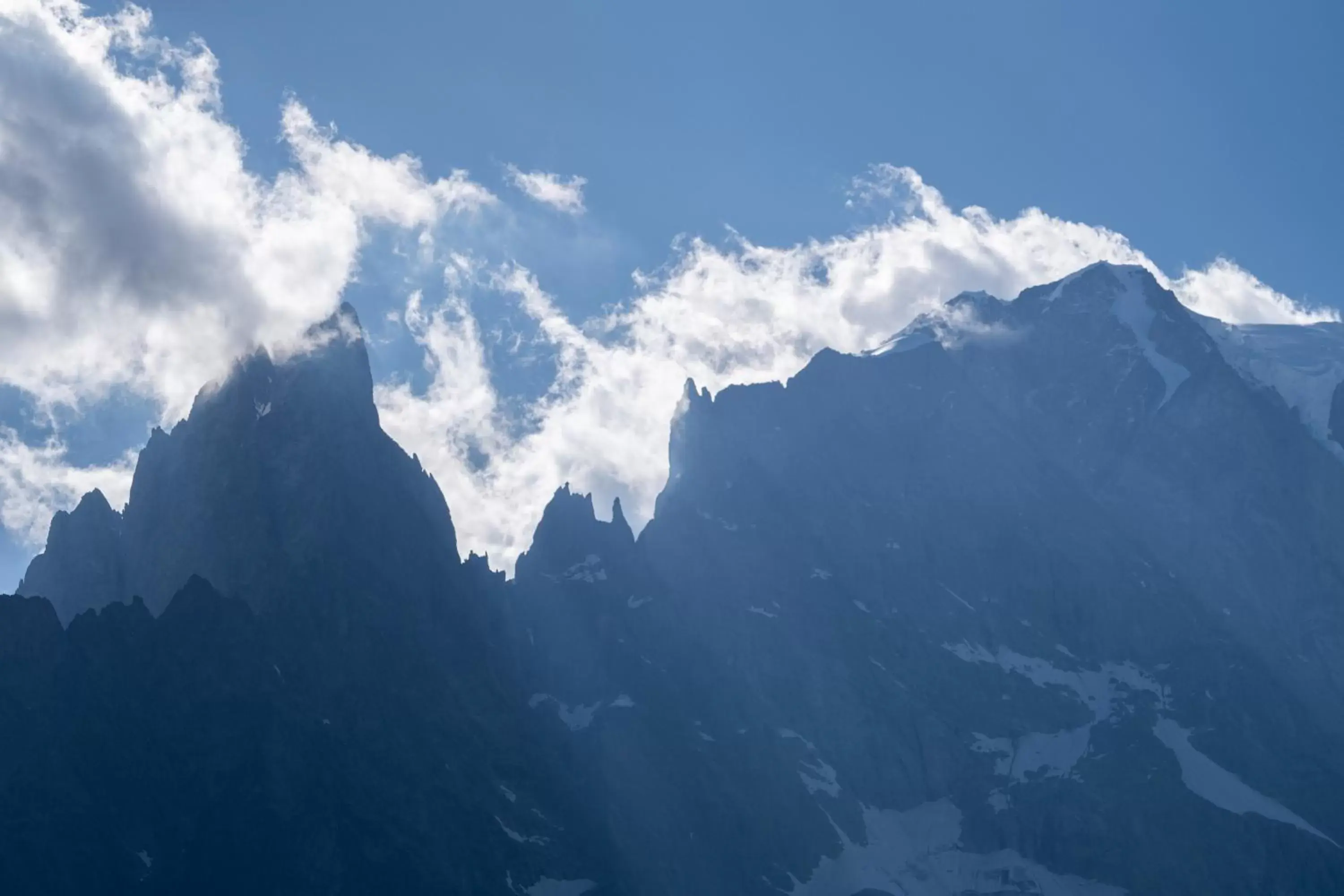 Natural landscape, Mountain View in TH Courmayeur