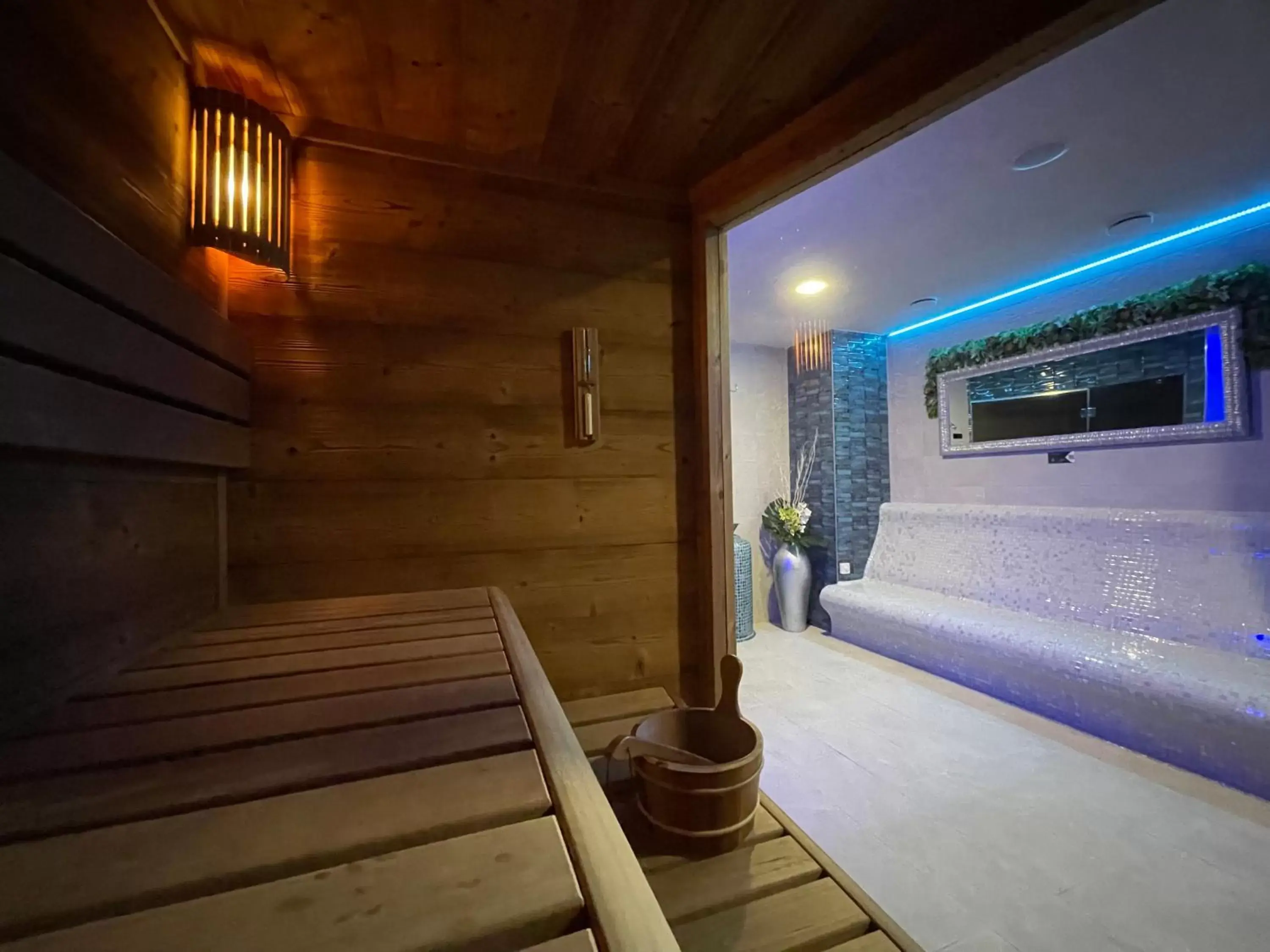 Sauna in Smart Hotel Budapest