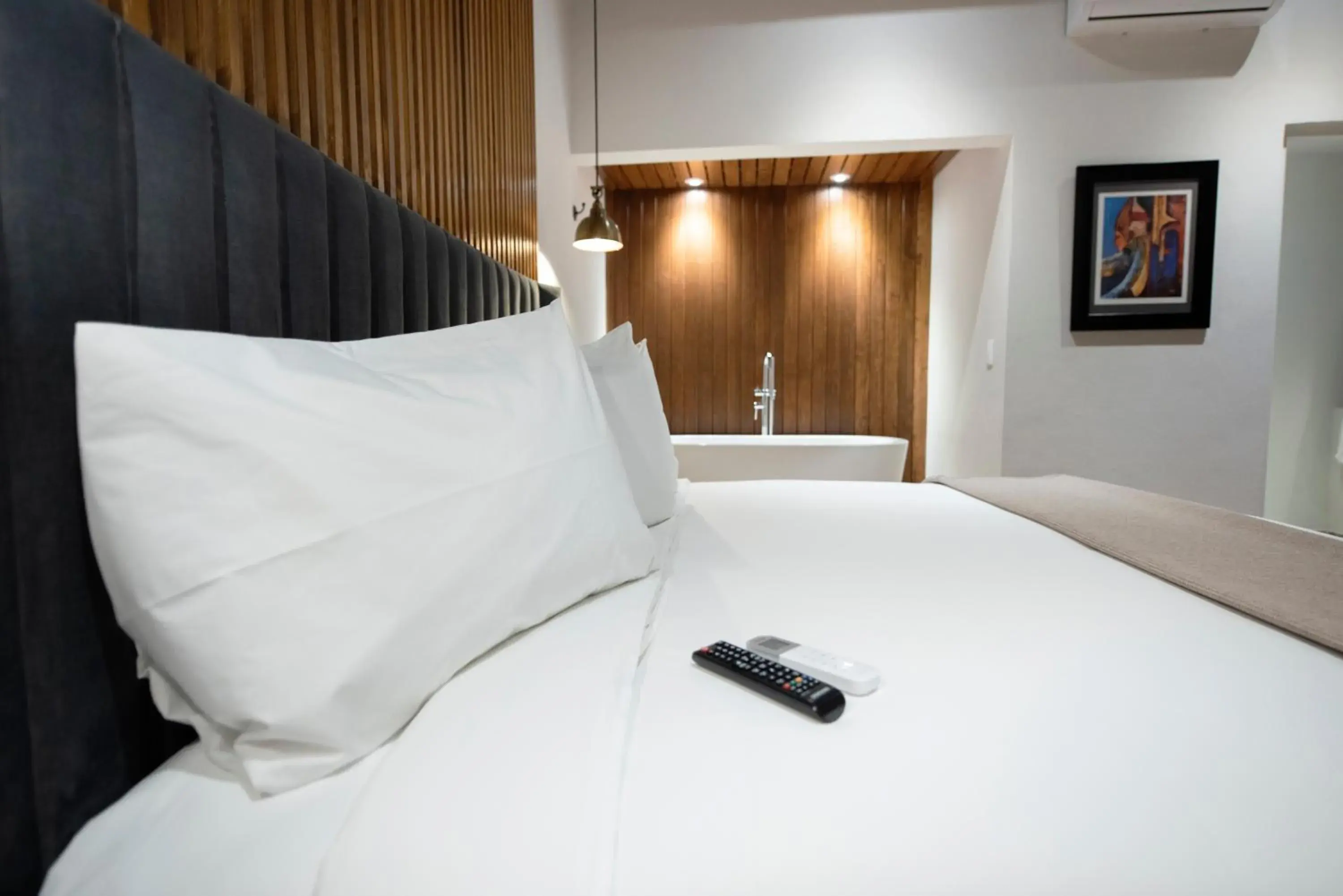 Bed in Hotel Madi