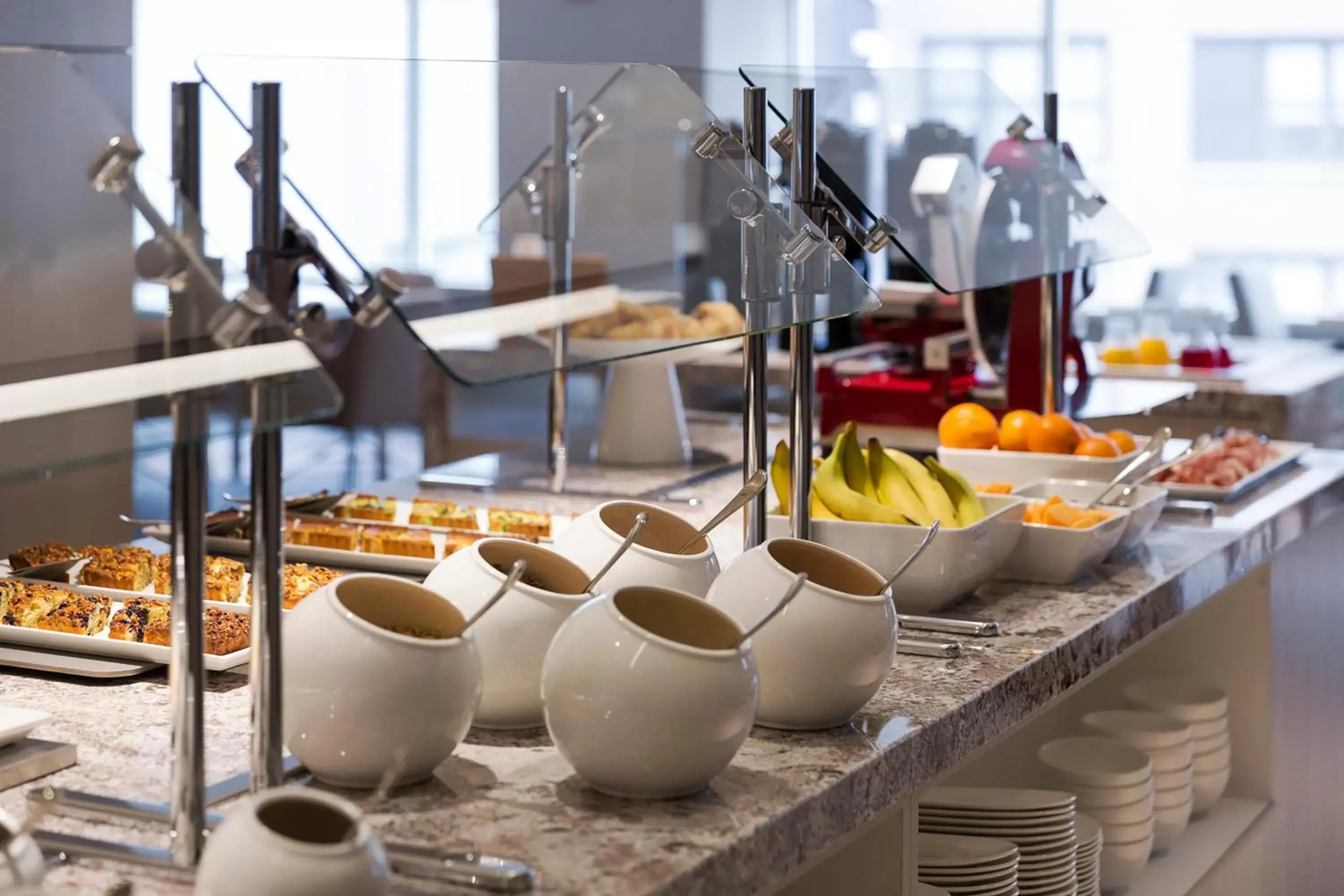 Continental breakfast in AC Hotel by Marriott Cincinnati at The Banks