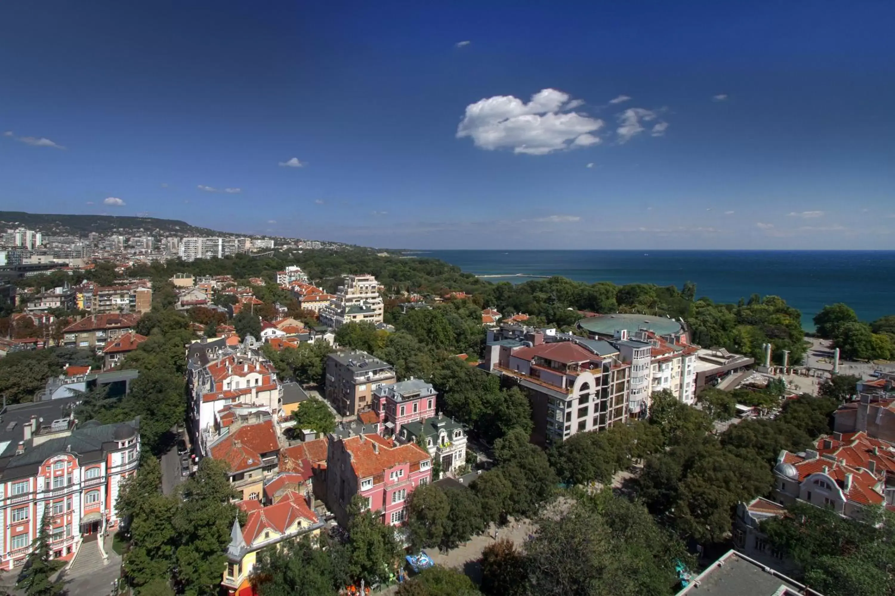 Bird's eye view, Bird's-eye View in Hotel & Casino Cherno More