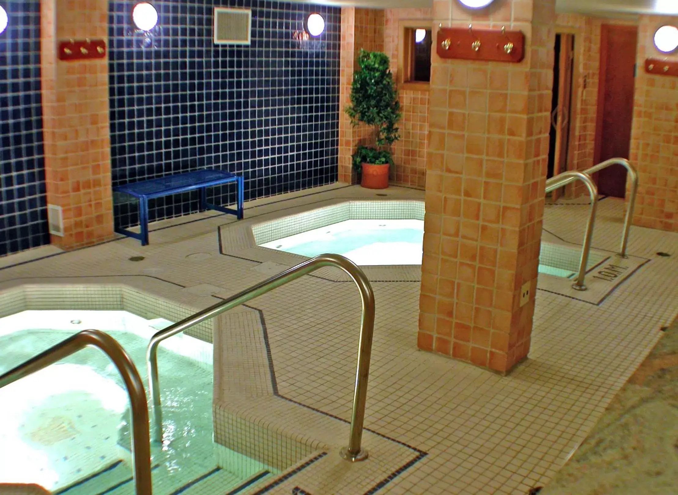 Hot Tub, Swimming Pool in Banff Ptarmigan Inn