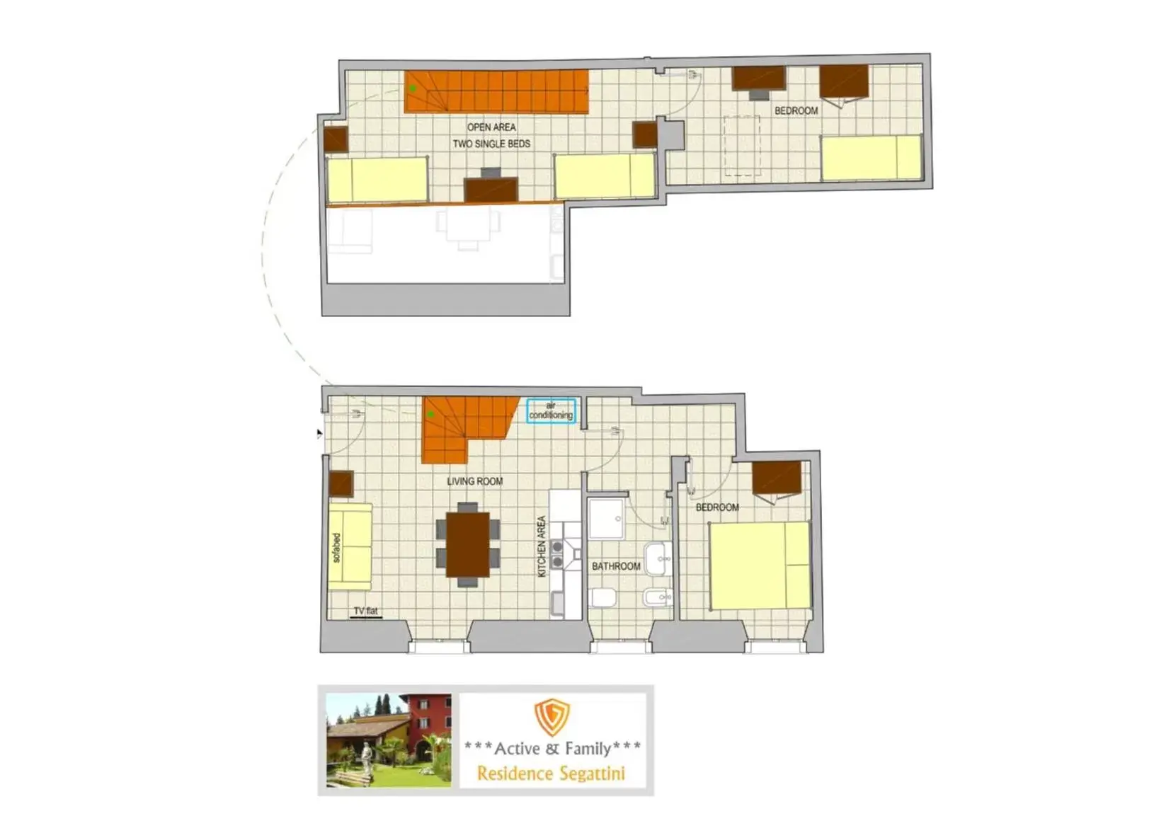 Floor Plan in Residence Segattini