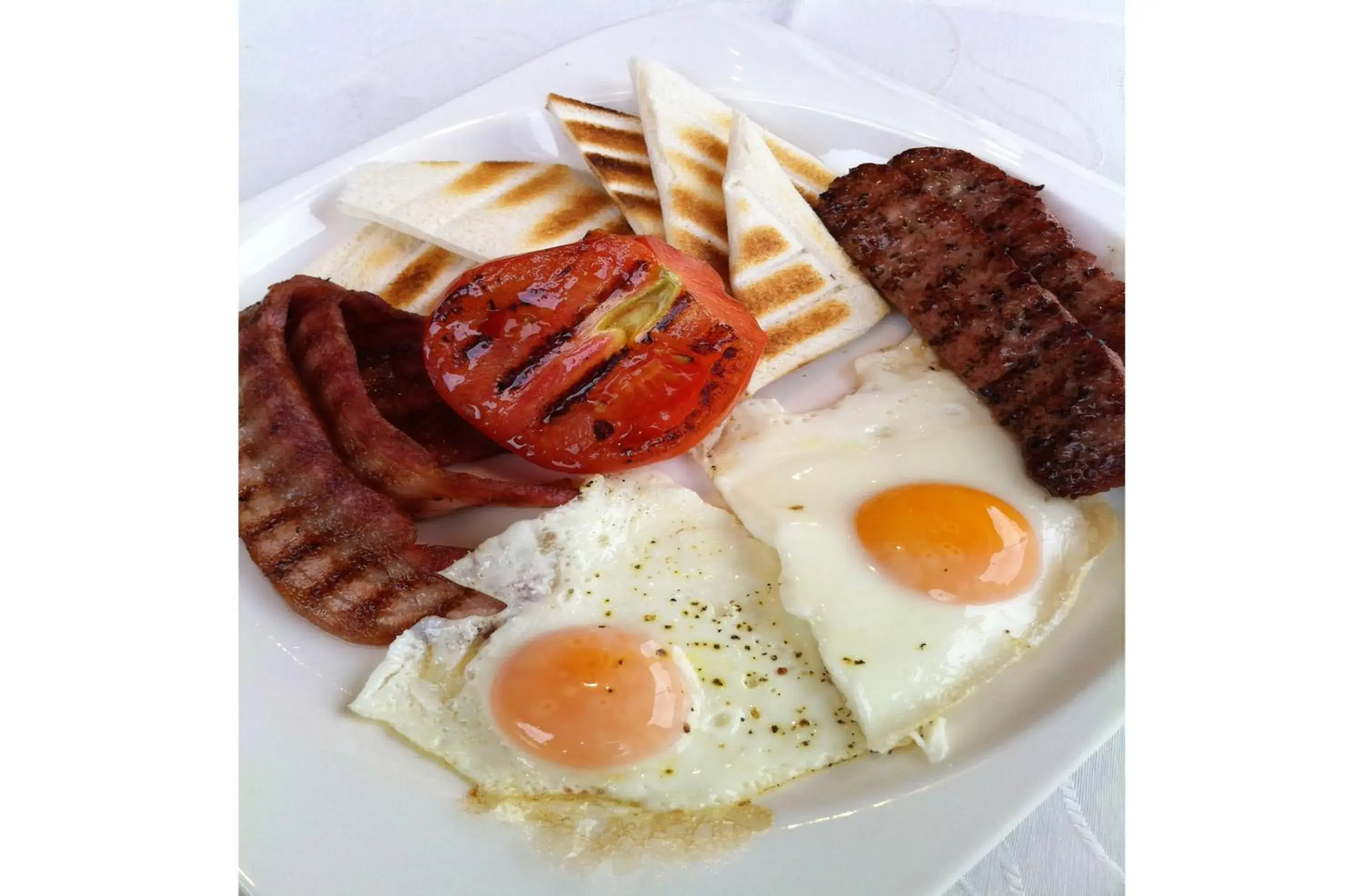 English/Irish breakfast, Food in Hotel Michelangelo