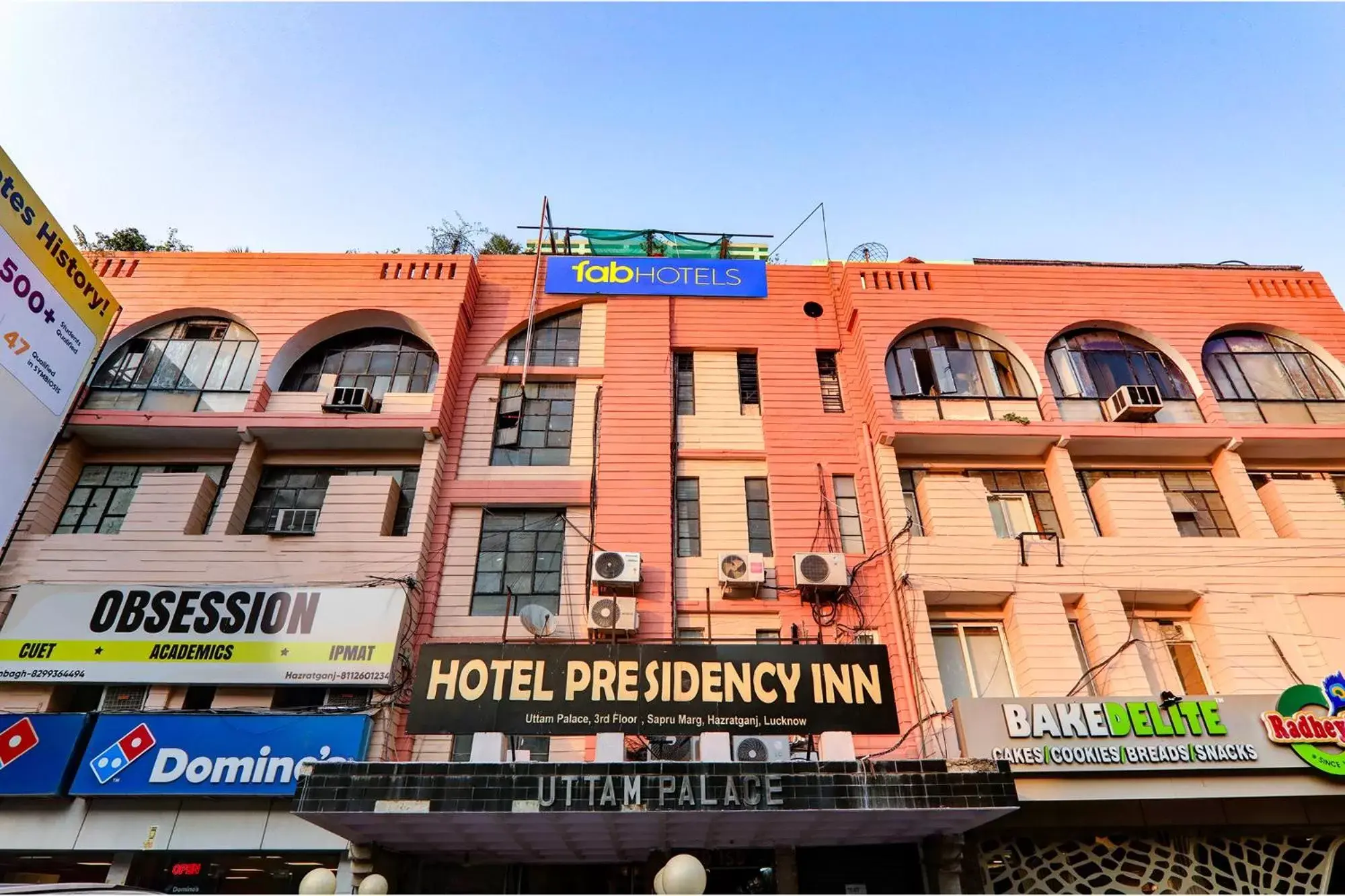 Property Building in Hotel Presidency Inn