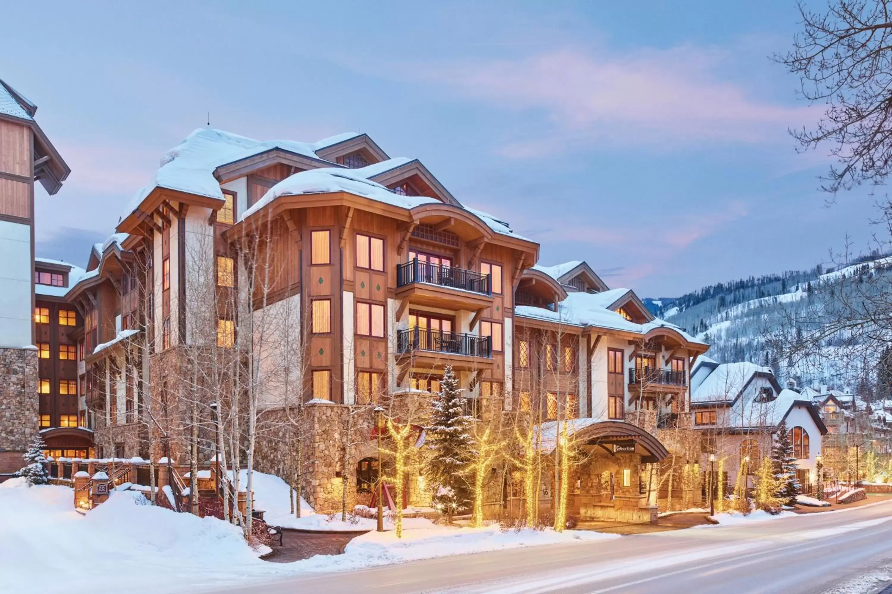 Property building, Winter in The Sebastian - Vail
