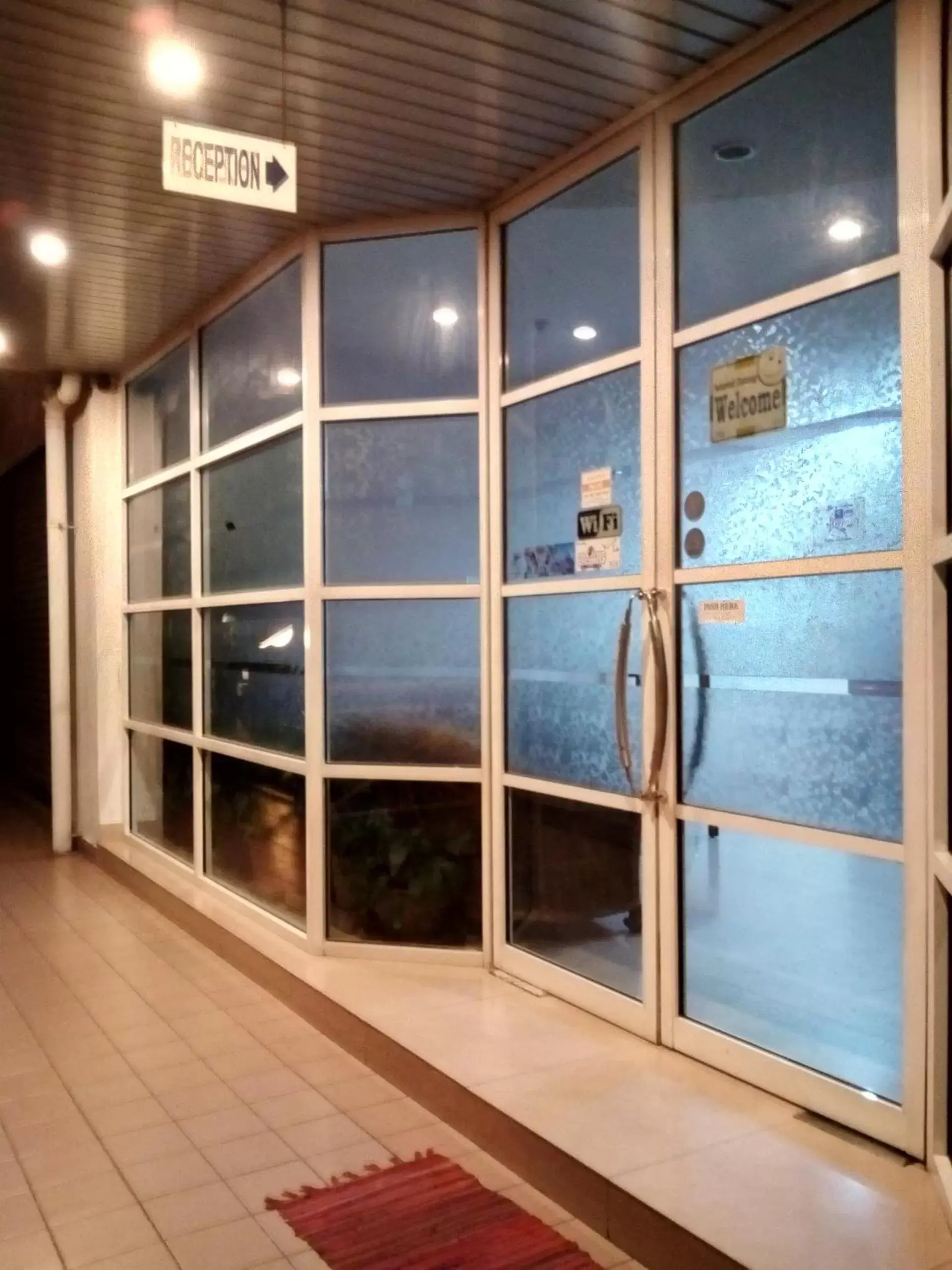 Facade/entrance in Century Hotel Inanam Facade/entrance in Century Hotel Inanam