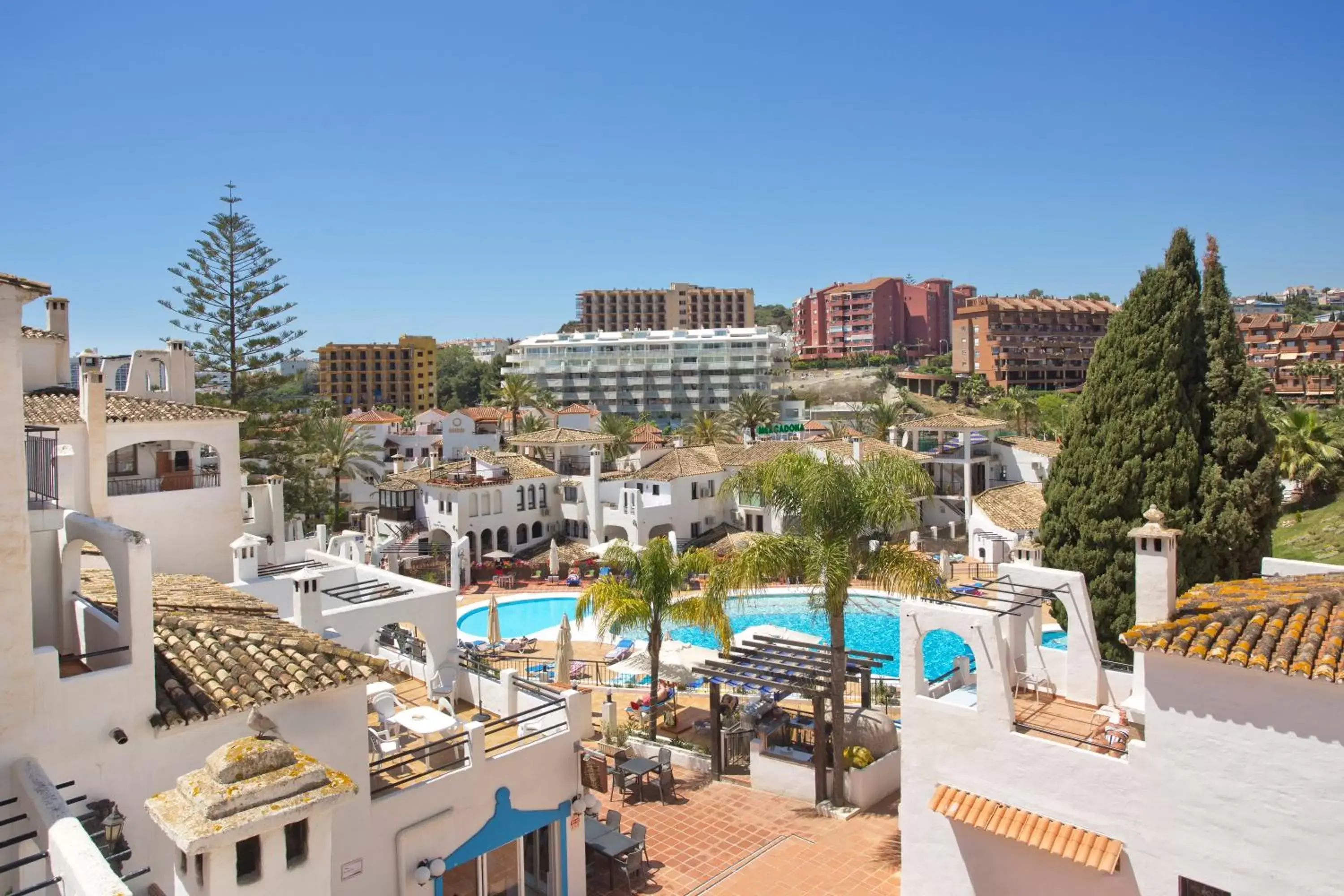 City view, Pool View in Pueblo Evita