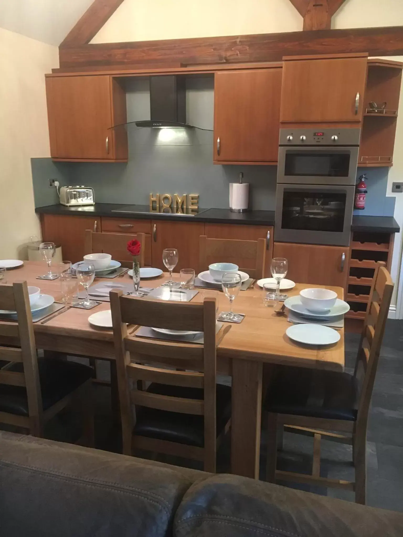 Dining Area in Newsham Grange Farm