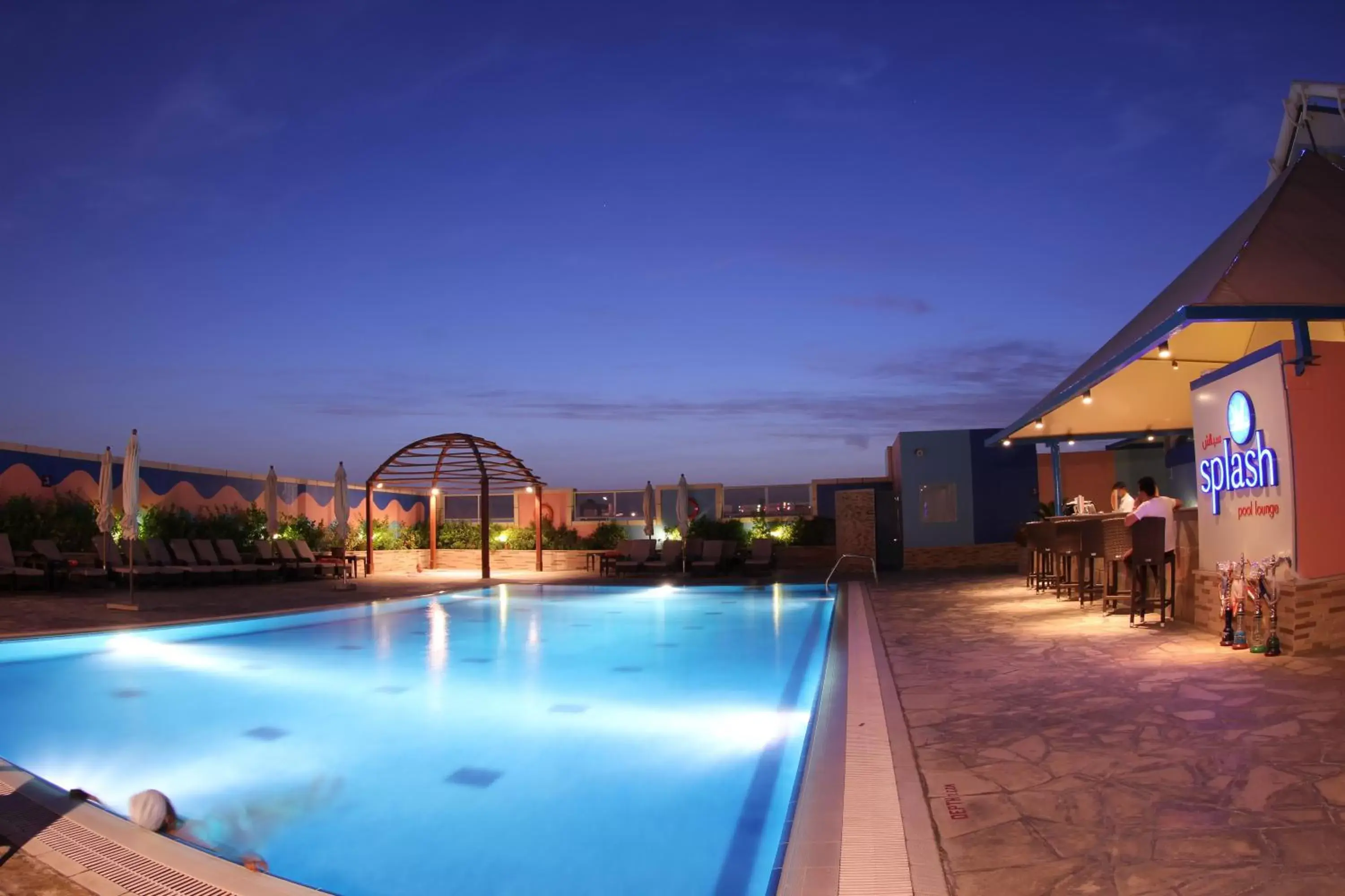 Swimming Pool in TIME Grand Plaza Hotel, Dubai Airport