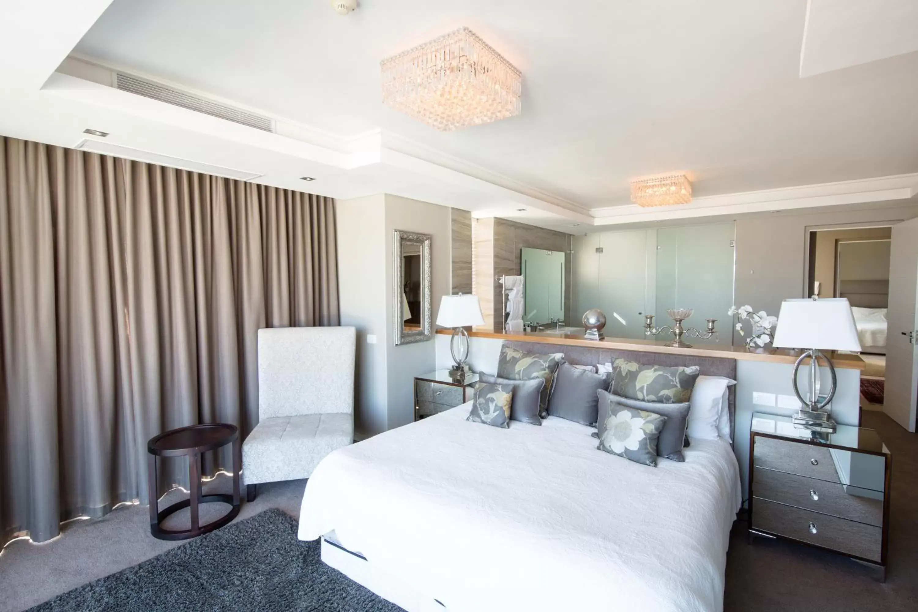 Bedroom in The Residences at Crystal Towers