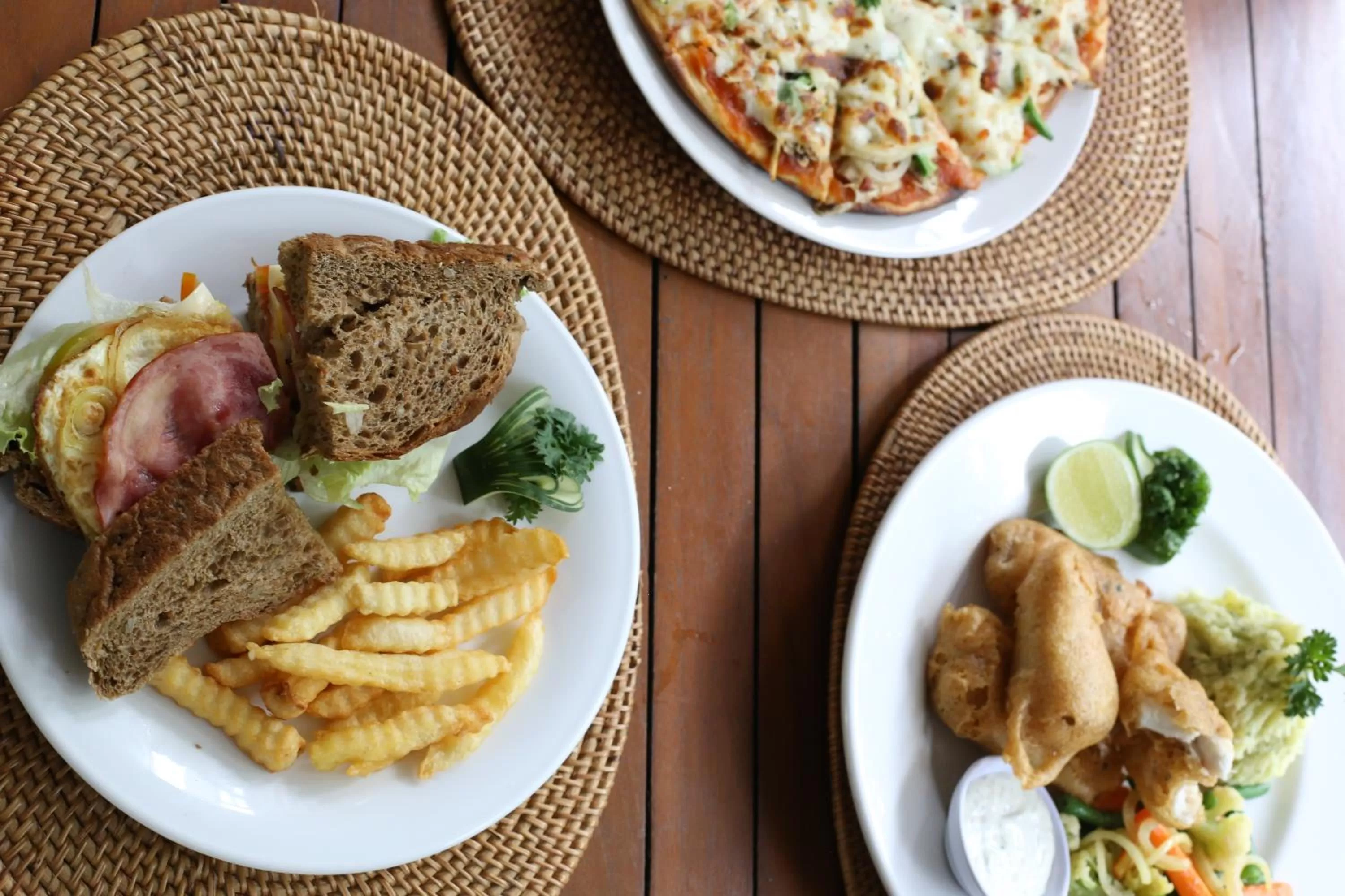 Breakfast in Aquarius Beach Hotel