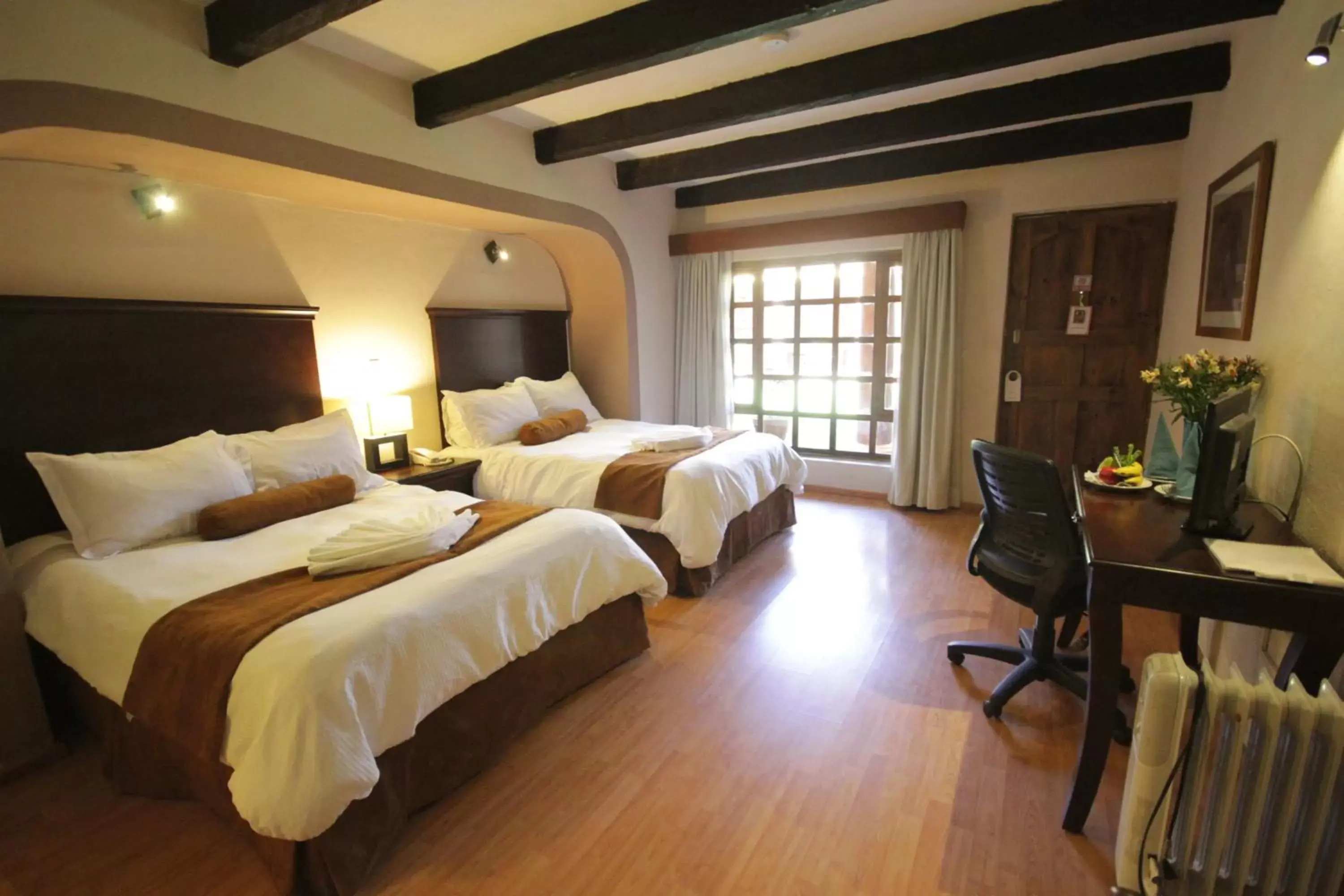 Double Room with Two Double Beds in Hotel Casa Mexicana