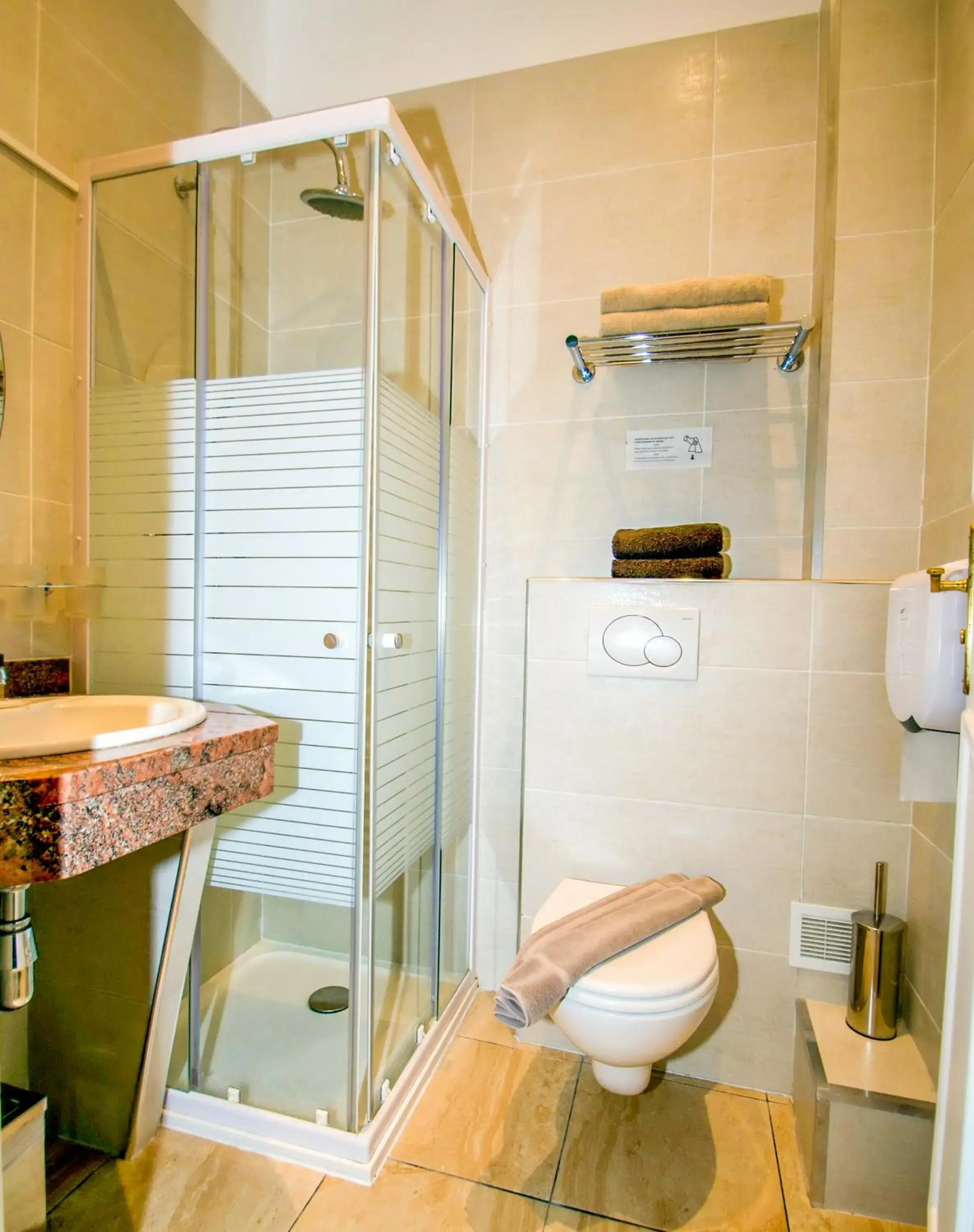 Shower, Bathroom in Parisien
