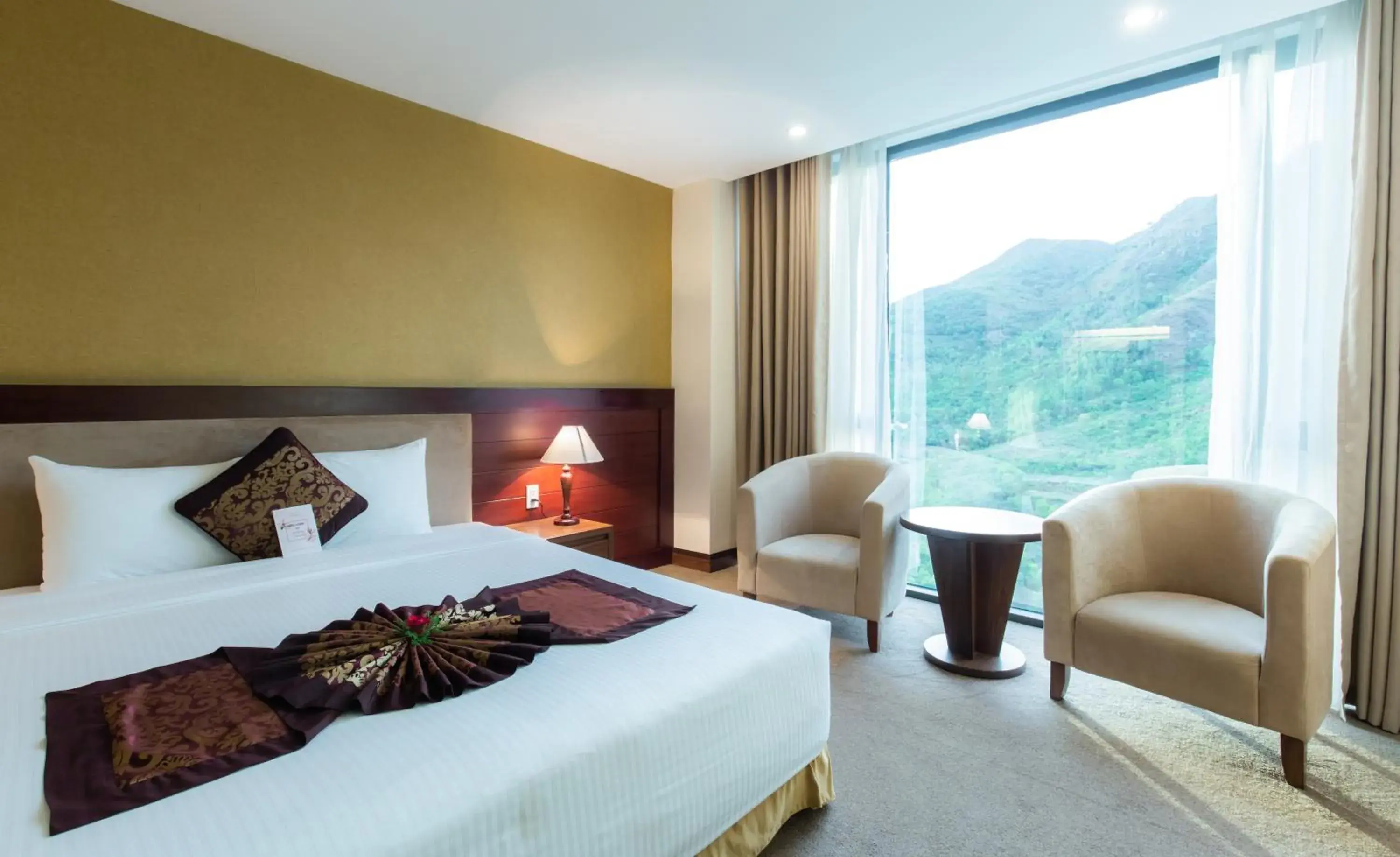 View (from property/room), Mountain View in Muong Thanh Grand Nha Trang Hotel