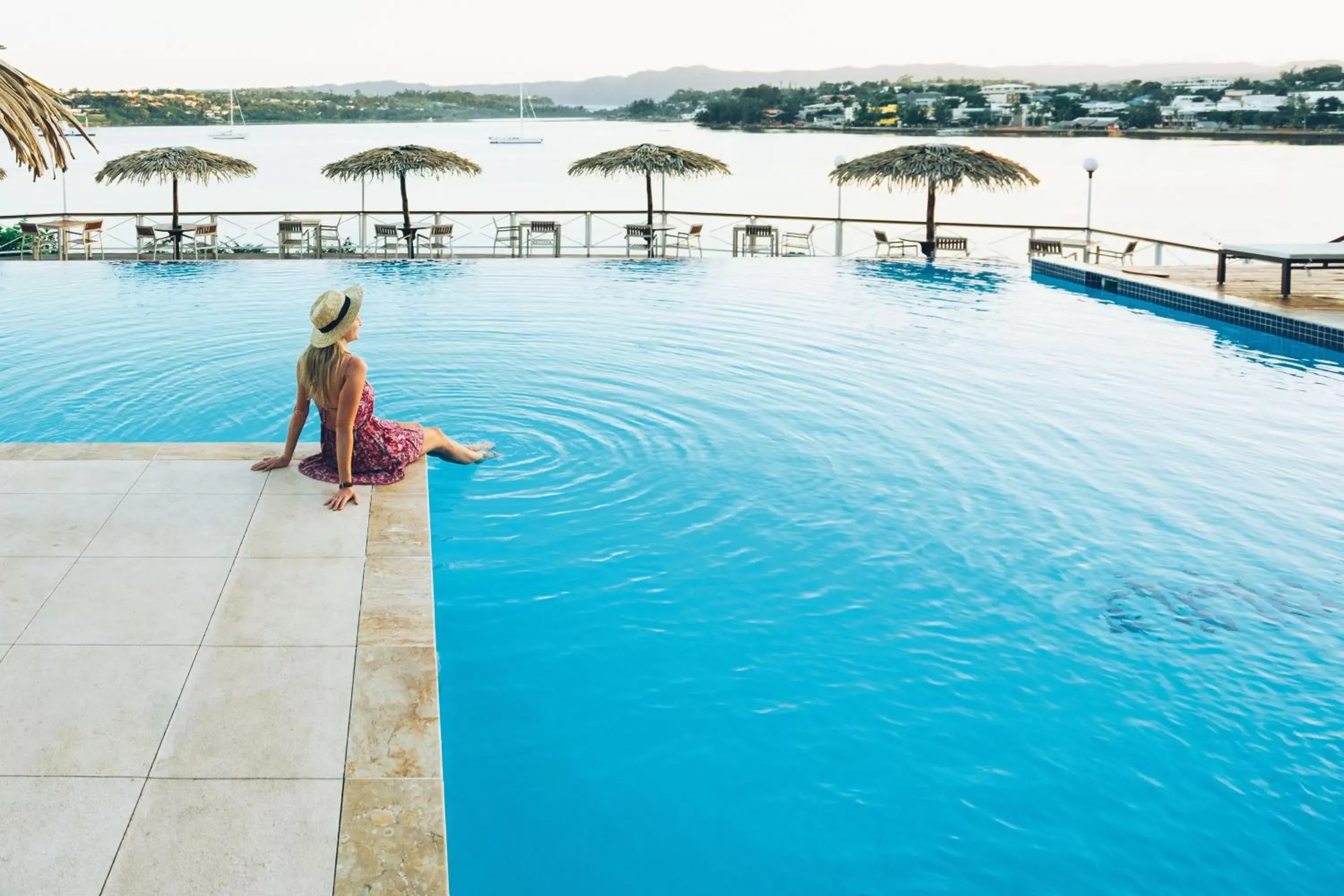 Sea view, Swimming Pool in Iririki Island Resort & Spa