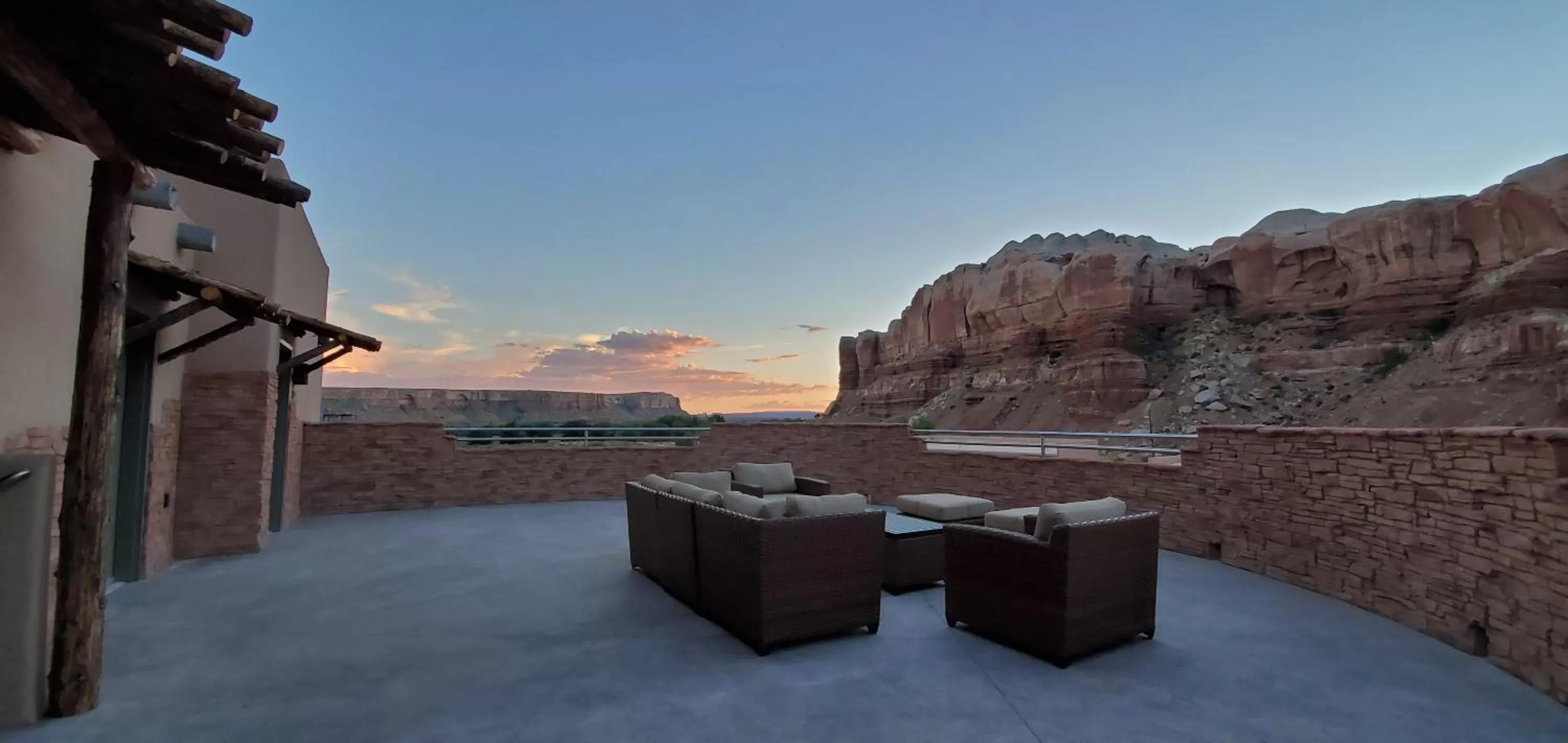 Balcony/Terrace in Bluff Dwellings Resort