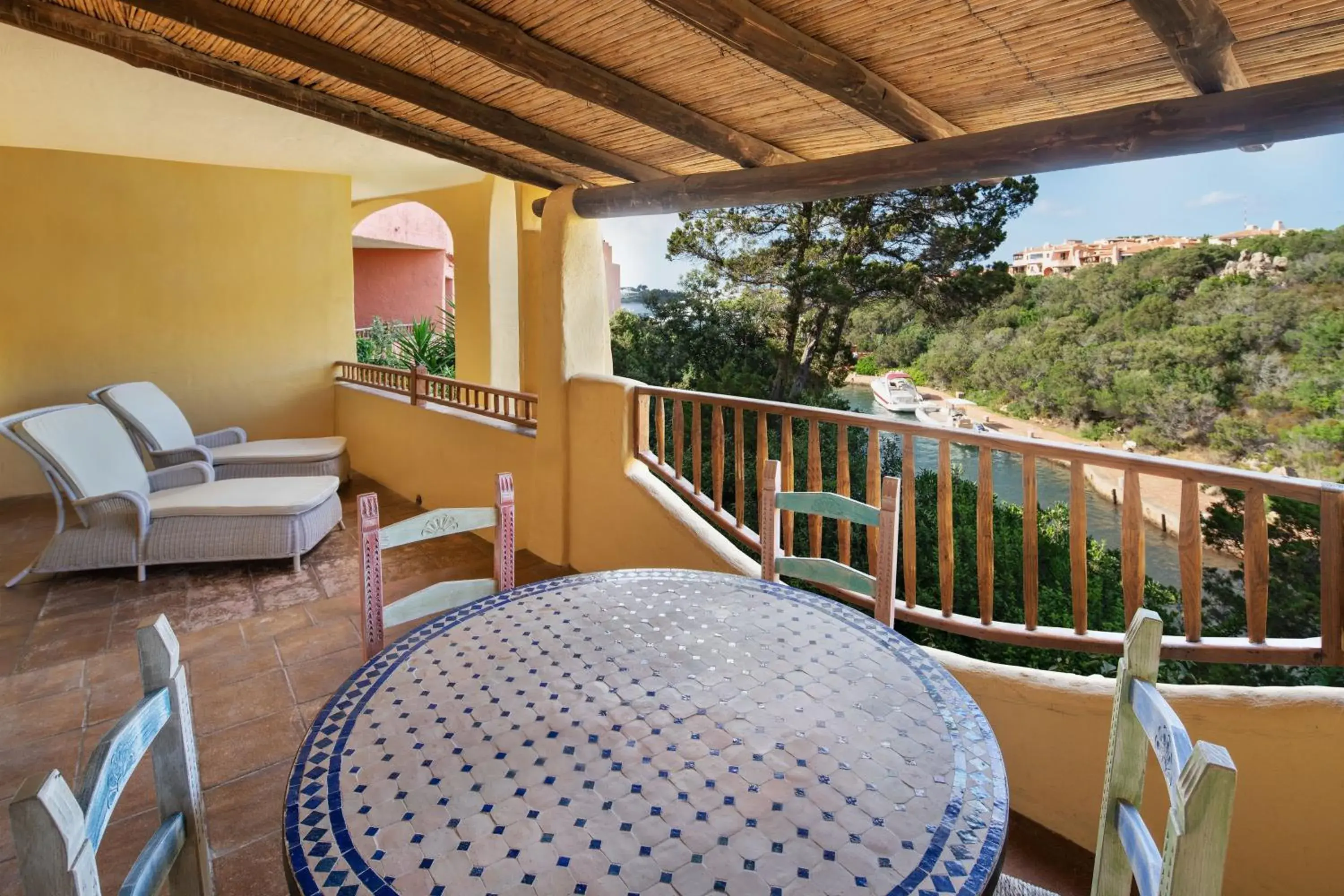 Photo of the whole room, Balcony/Terrace in Cervo Hotel, Costa Smeralda Resort