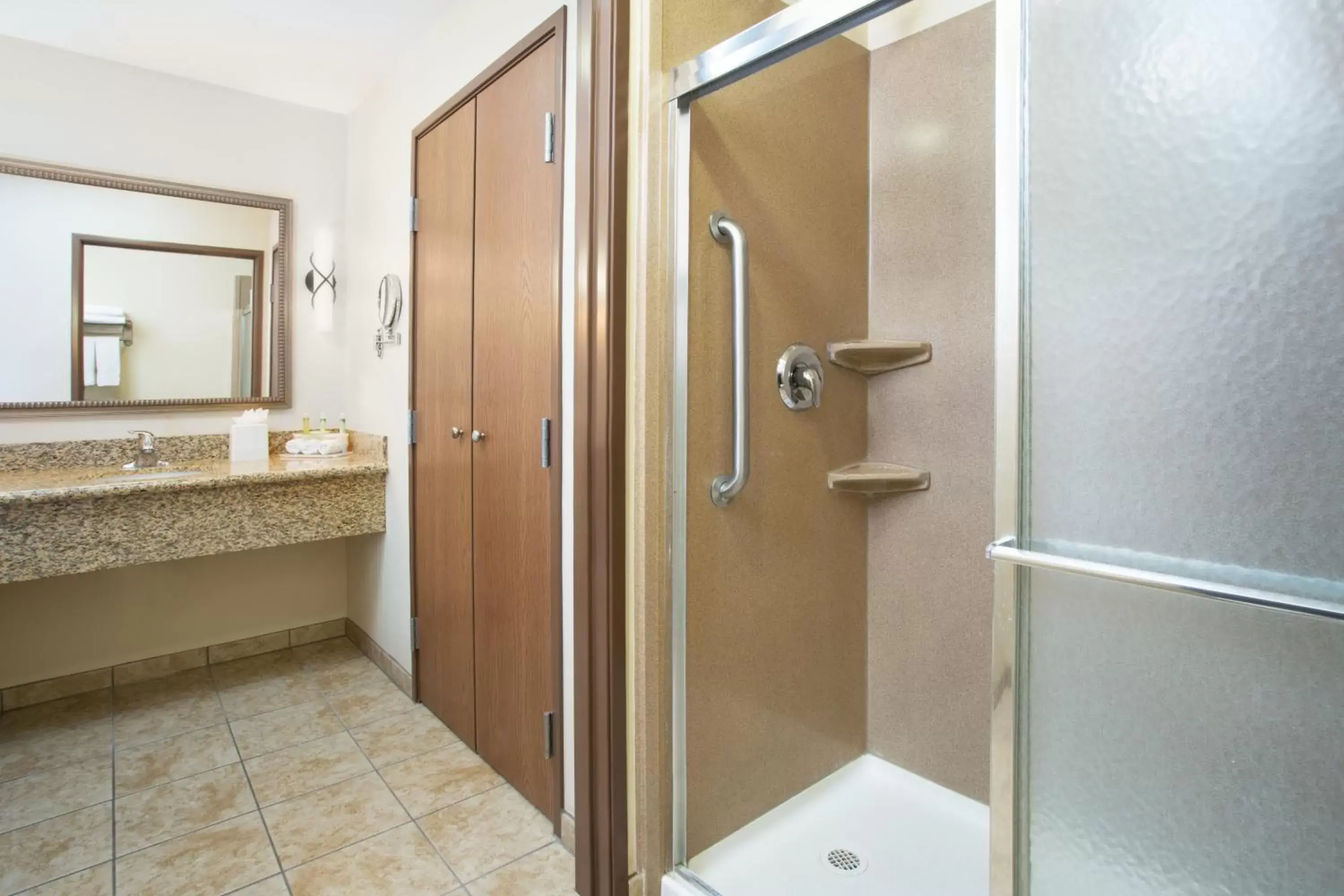Bathroom in Holiday Inn Express and Suites Los Alamos Entrada Park, an IHG Hotel