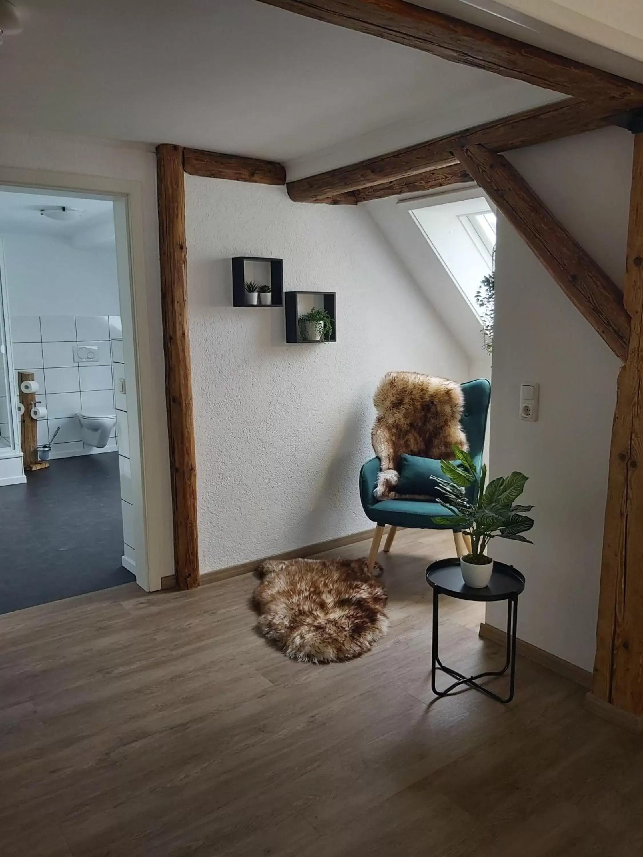 Bedroom, Seating Area in Apart Hotel - Dillinger Schwabennest