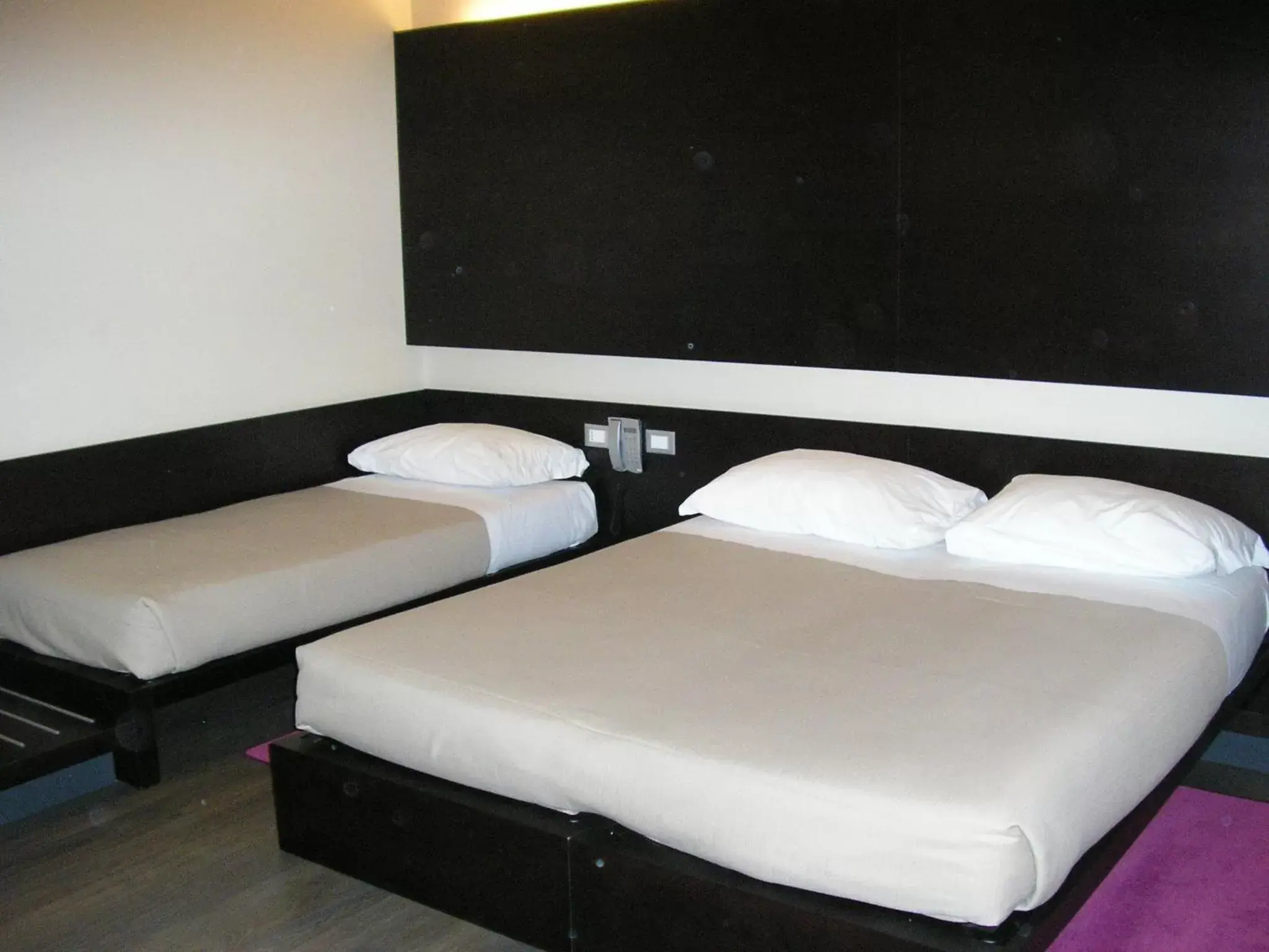 Bed in Art Hotel Udine