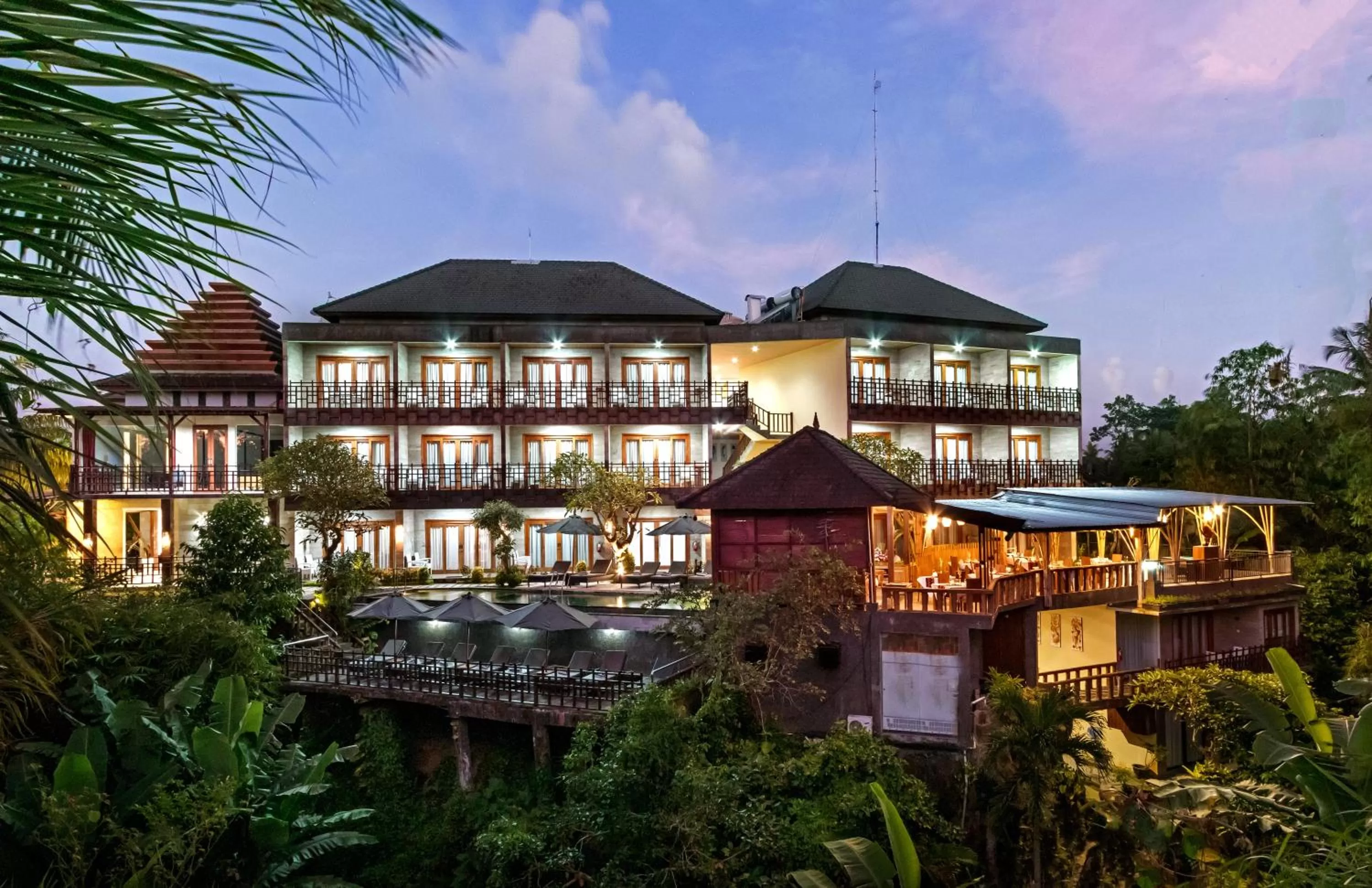 Property building in Mayura Ubud Retreat