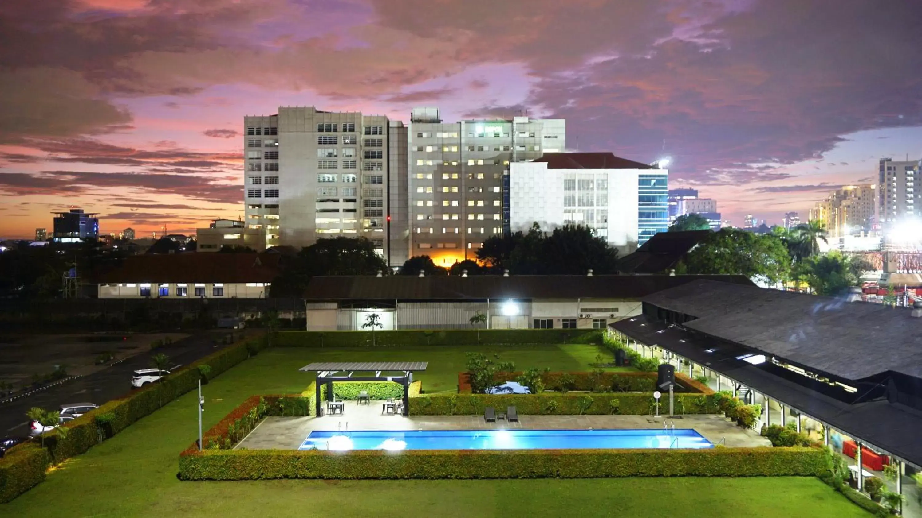 Pool View in Sentral Cawang Hotel