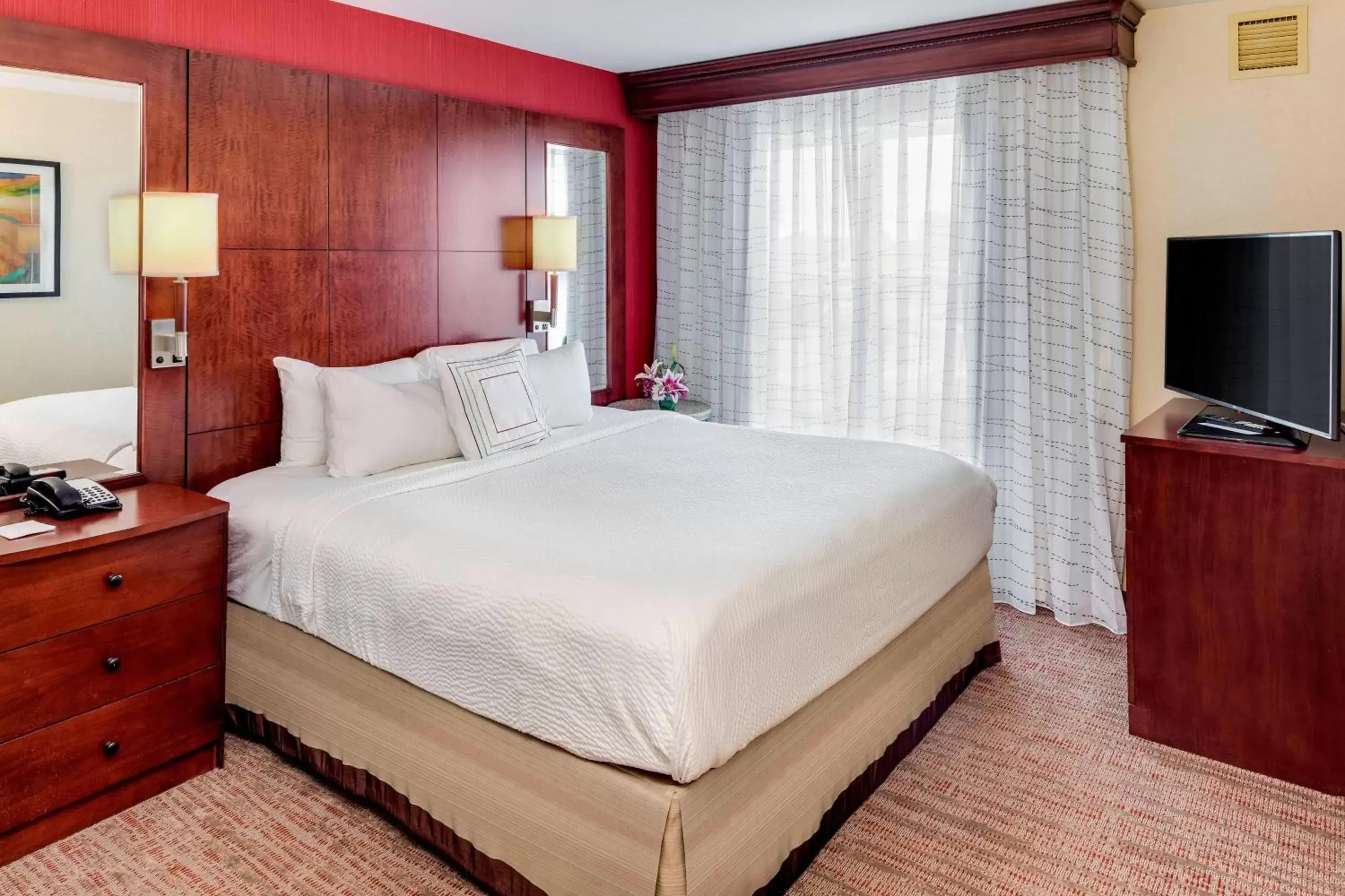 Bedroom, Bed in Residence Inn by Marriott Auburn