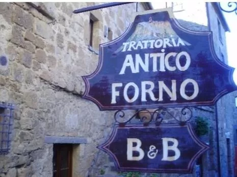 Restaurant/places to eat in Civita B&B