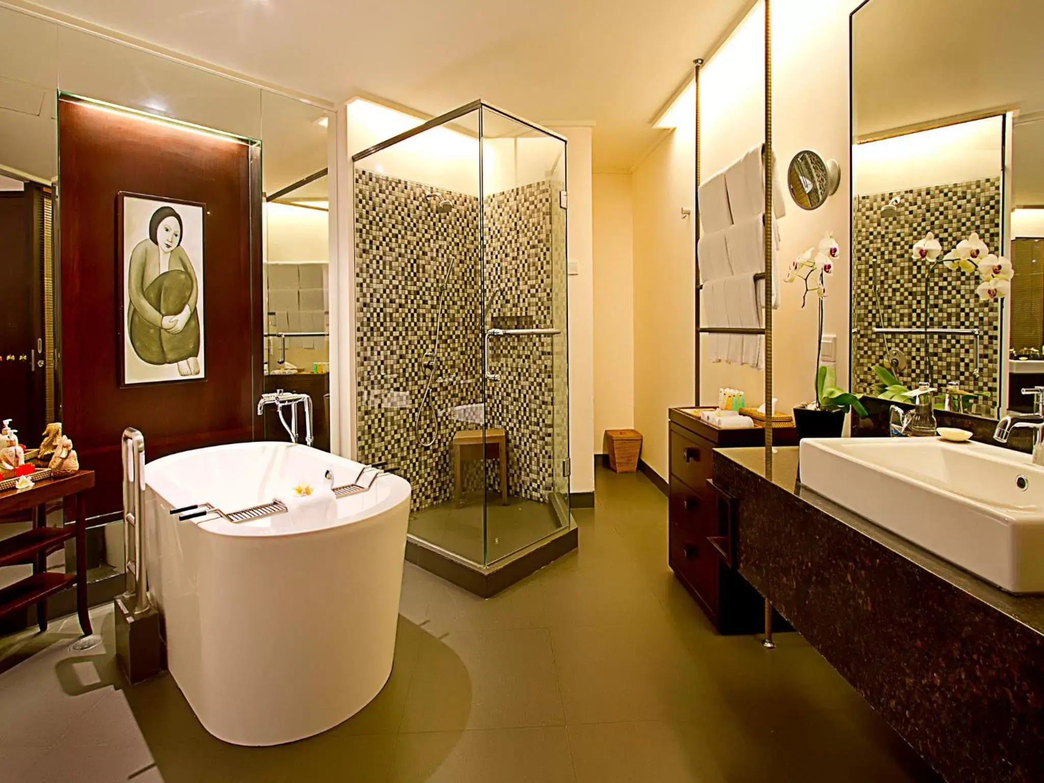 Bathroom in Grand Mirage Resort & Thalasso Bali