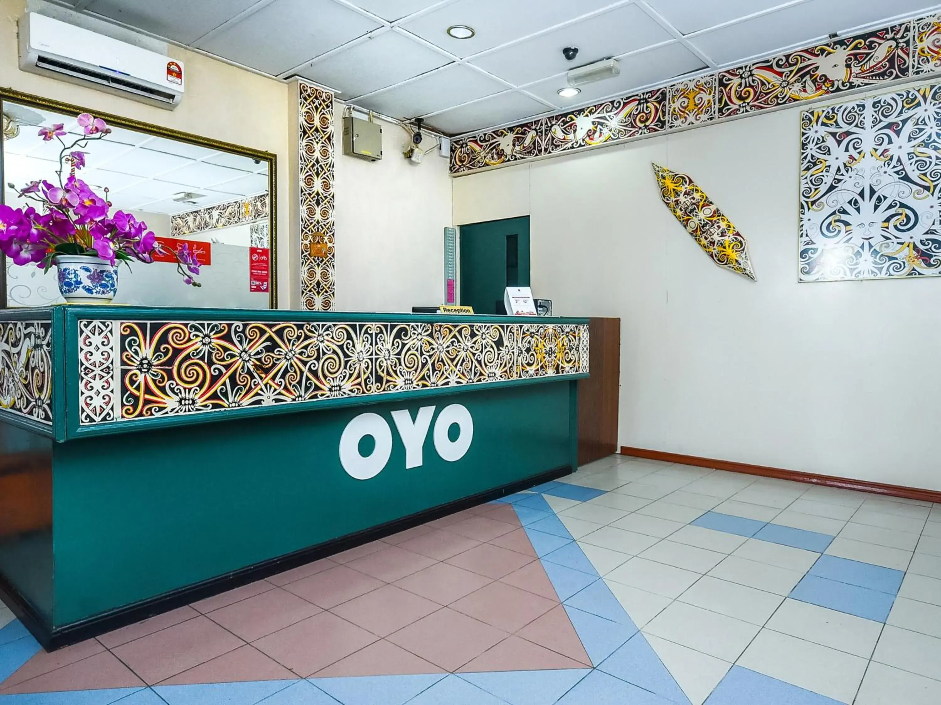 Lobby or reception in Super OYO 1018 Telang Usan Hotel Miri