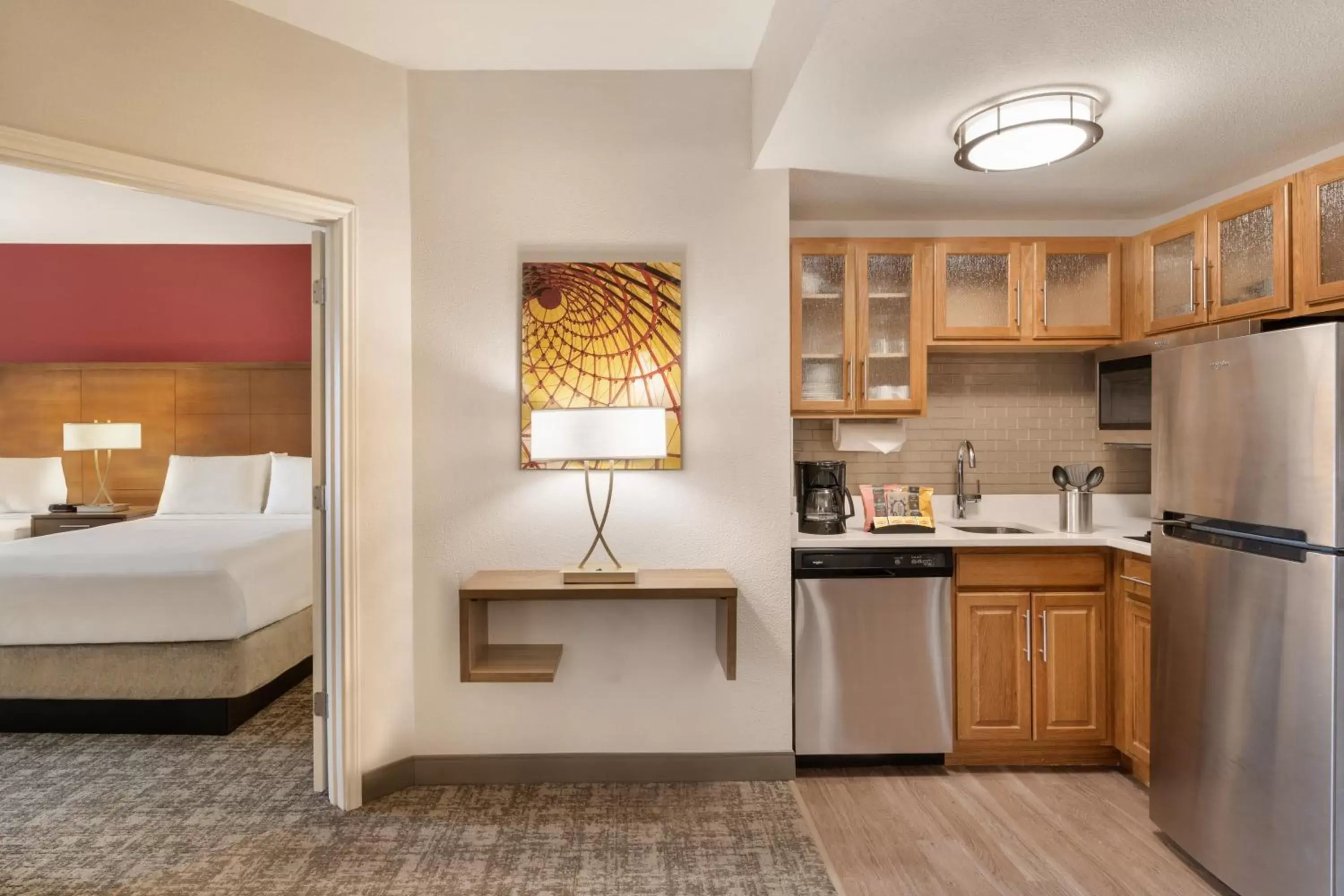 Photo of the whole room, Kitchen/Kitchenette in Staybridge Suites San Antonio Downtown Convention Center, an IHG Hotel